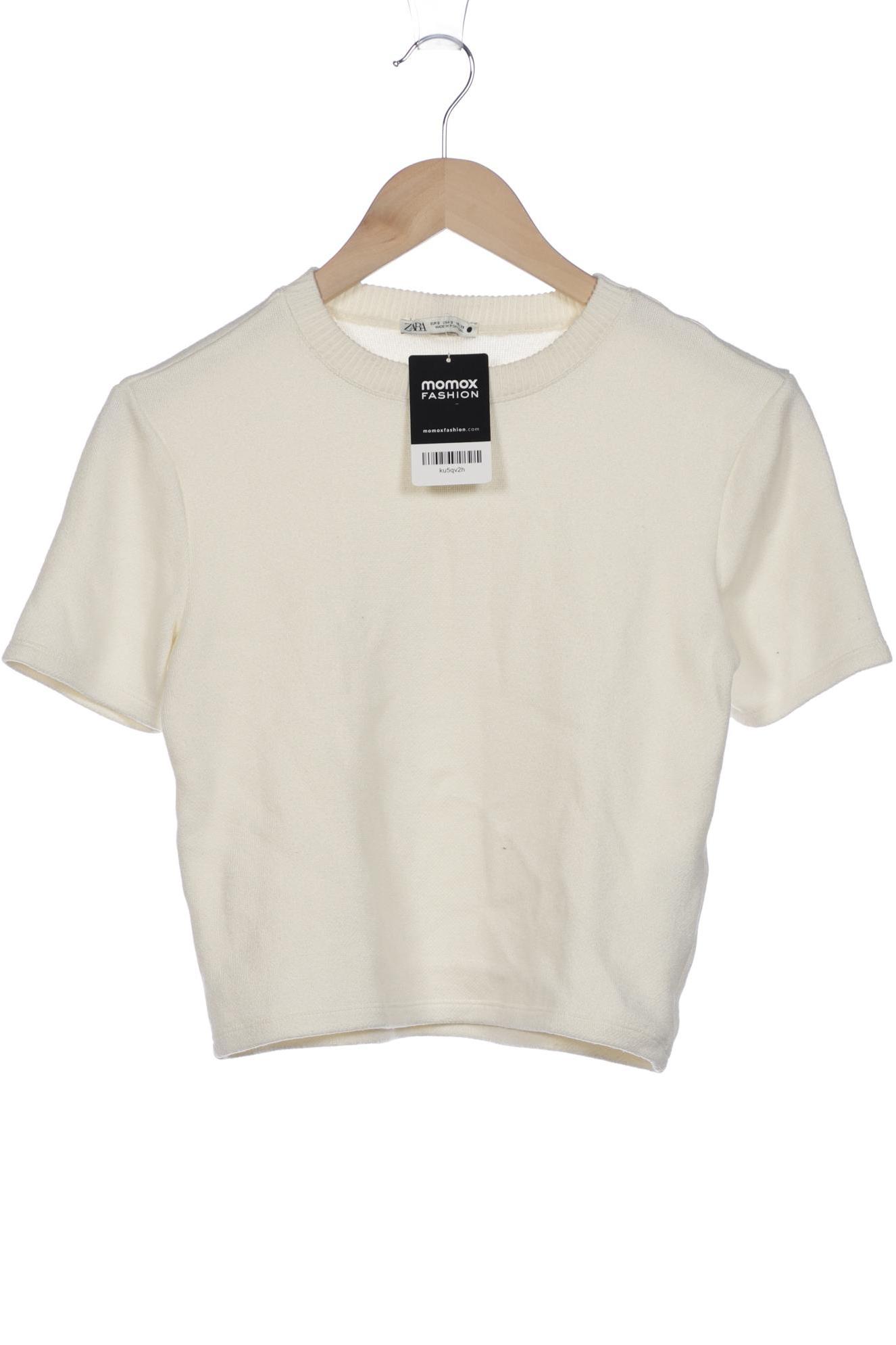 

ZARA Damen Pullover, cremeweiß