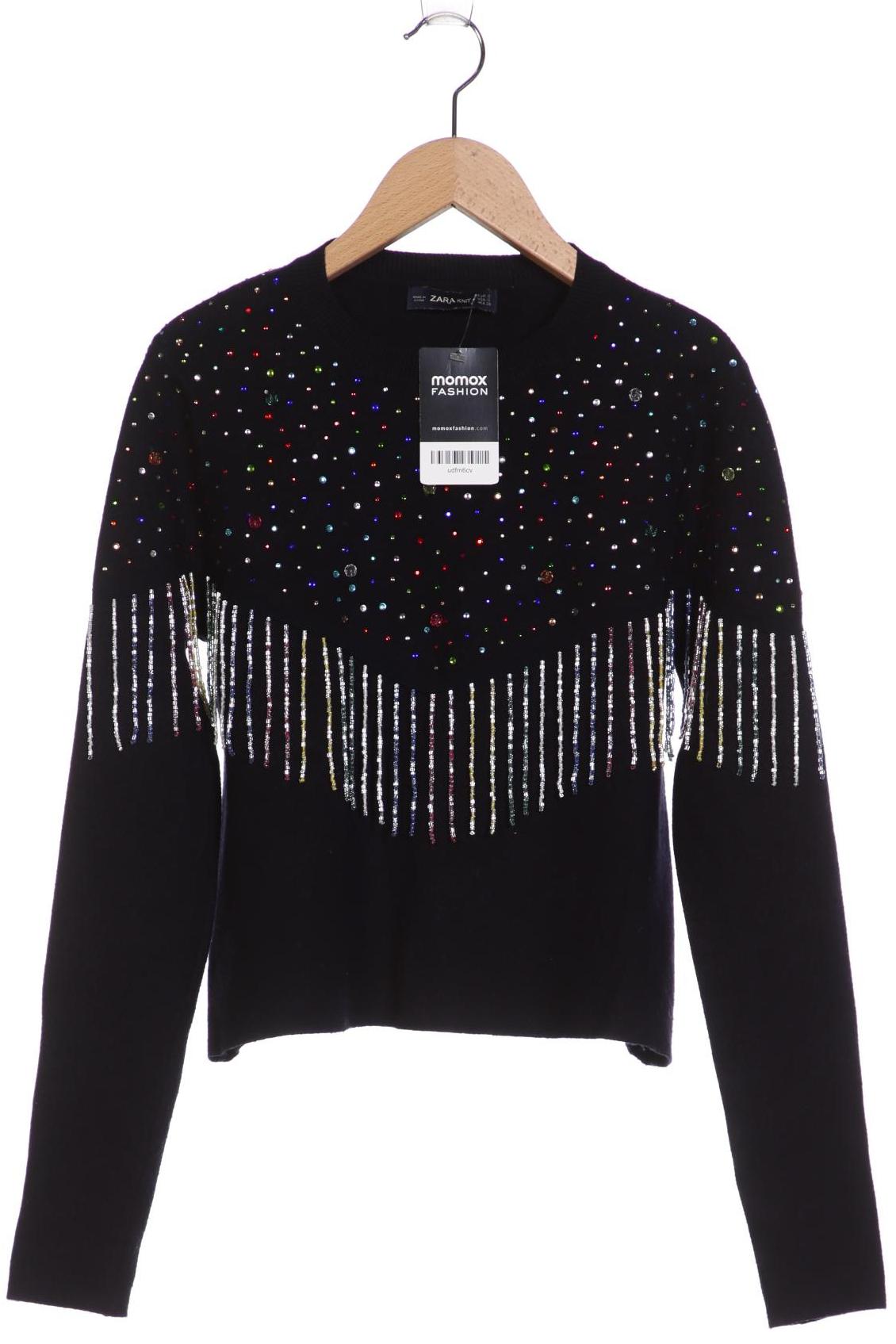 

ZARA Damen Pullover, marineblau
