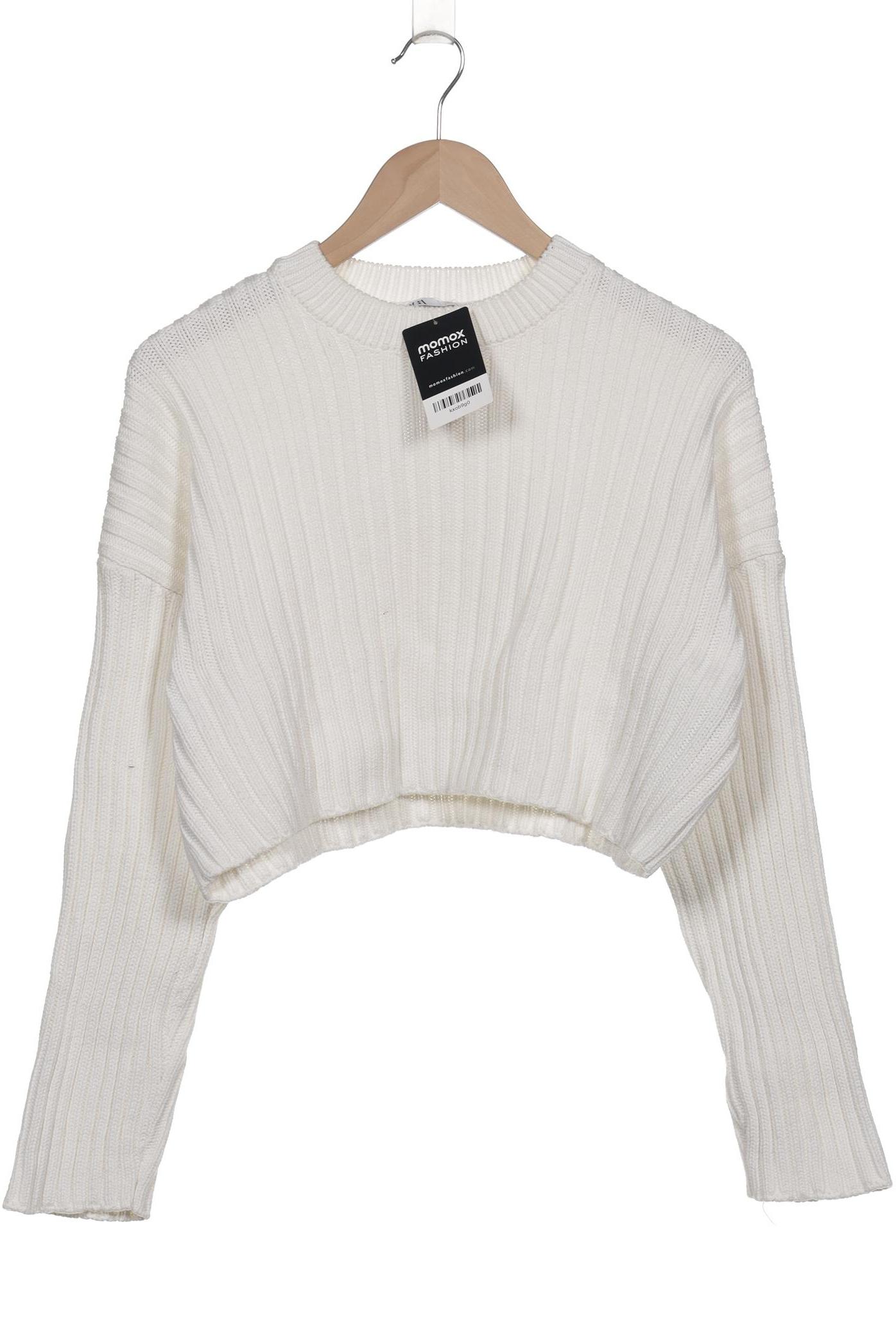 

Zara Damen Pullover, weiß, Gr. 36