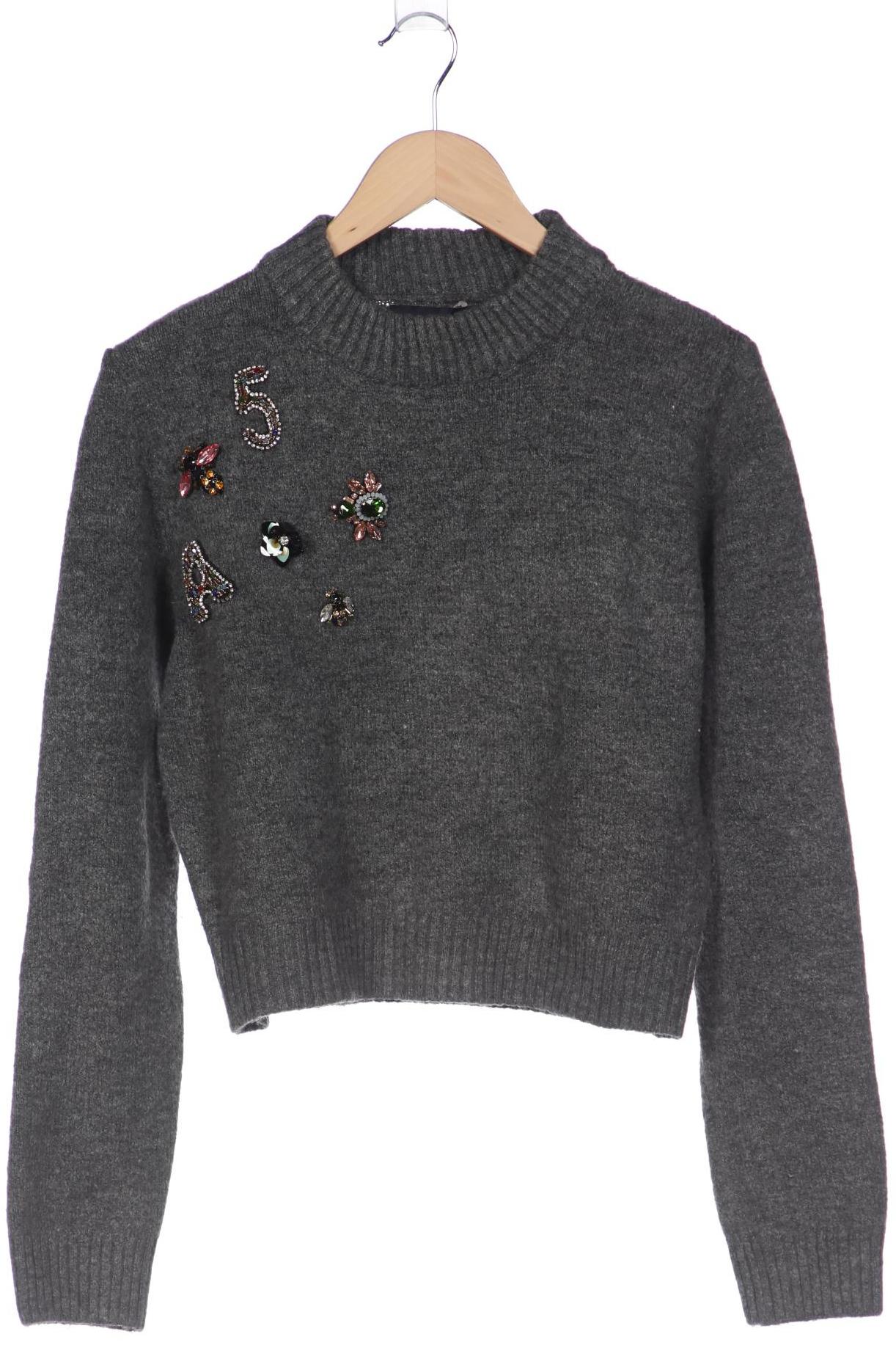 

ZARA Damen Pullover, grau