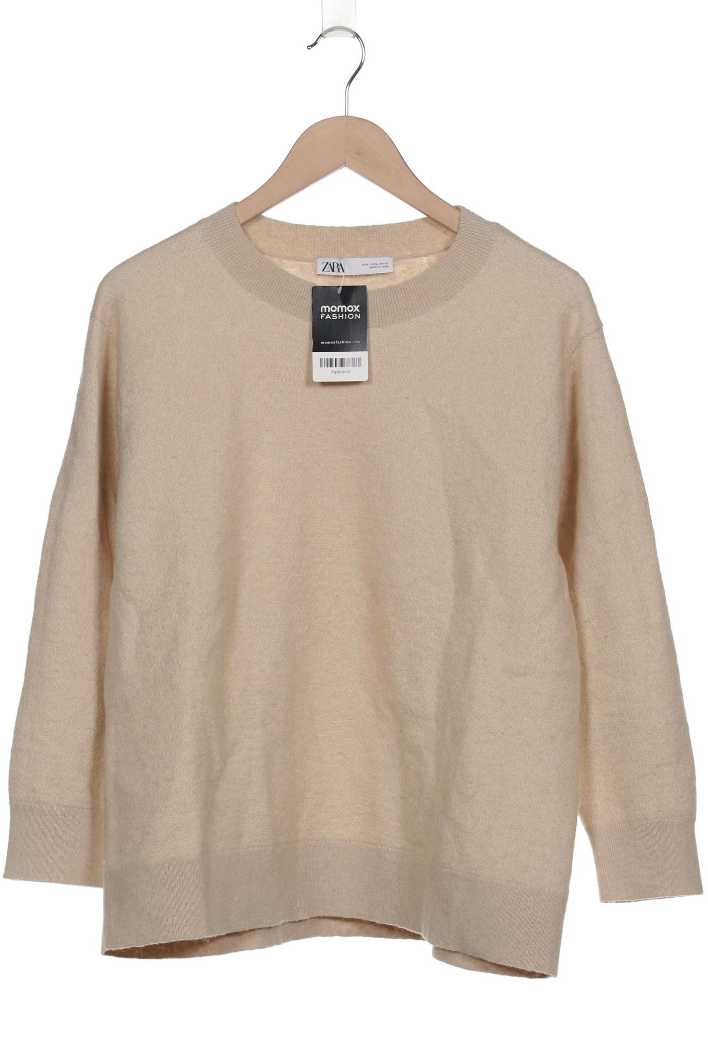 

Zara Damen Pullover, beige, Gr. 42