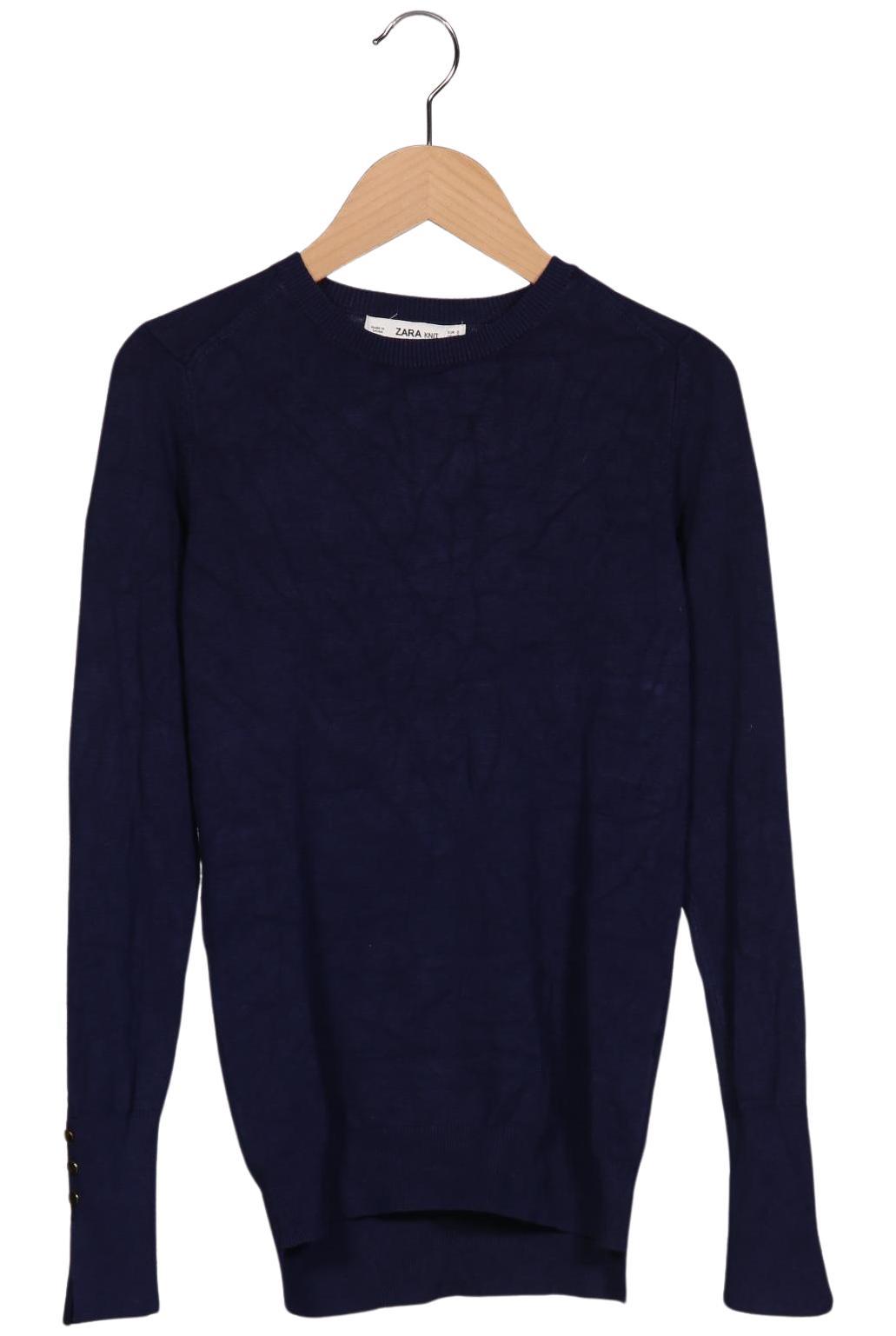 

Zara Damen Pullover, marineblau, Gr. 36