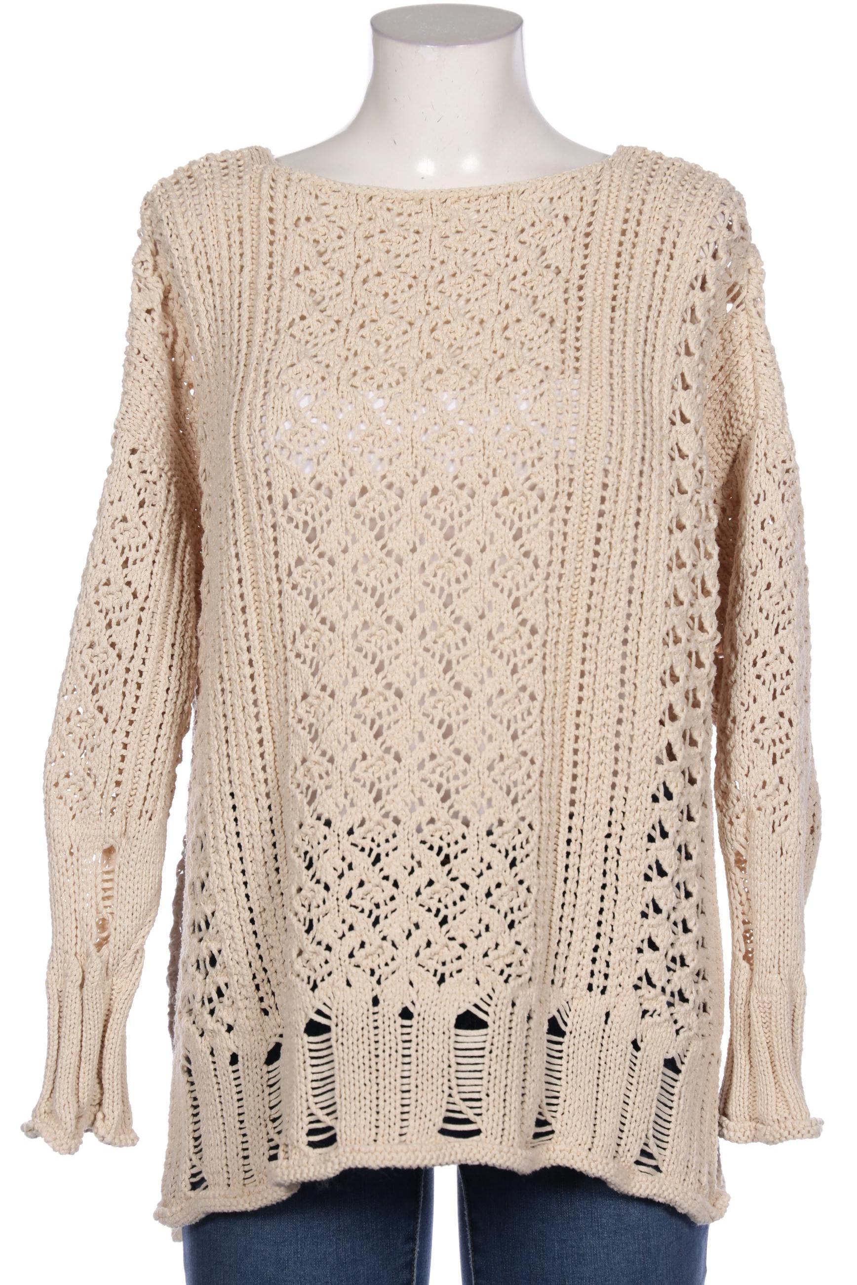 

ZARA Damen Pullover, cremeweiß