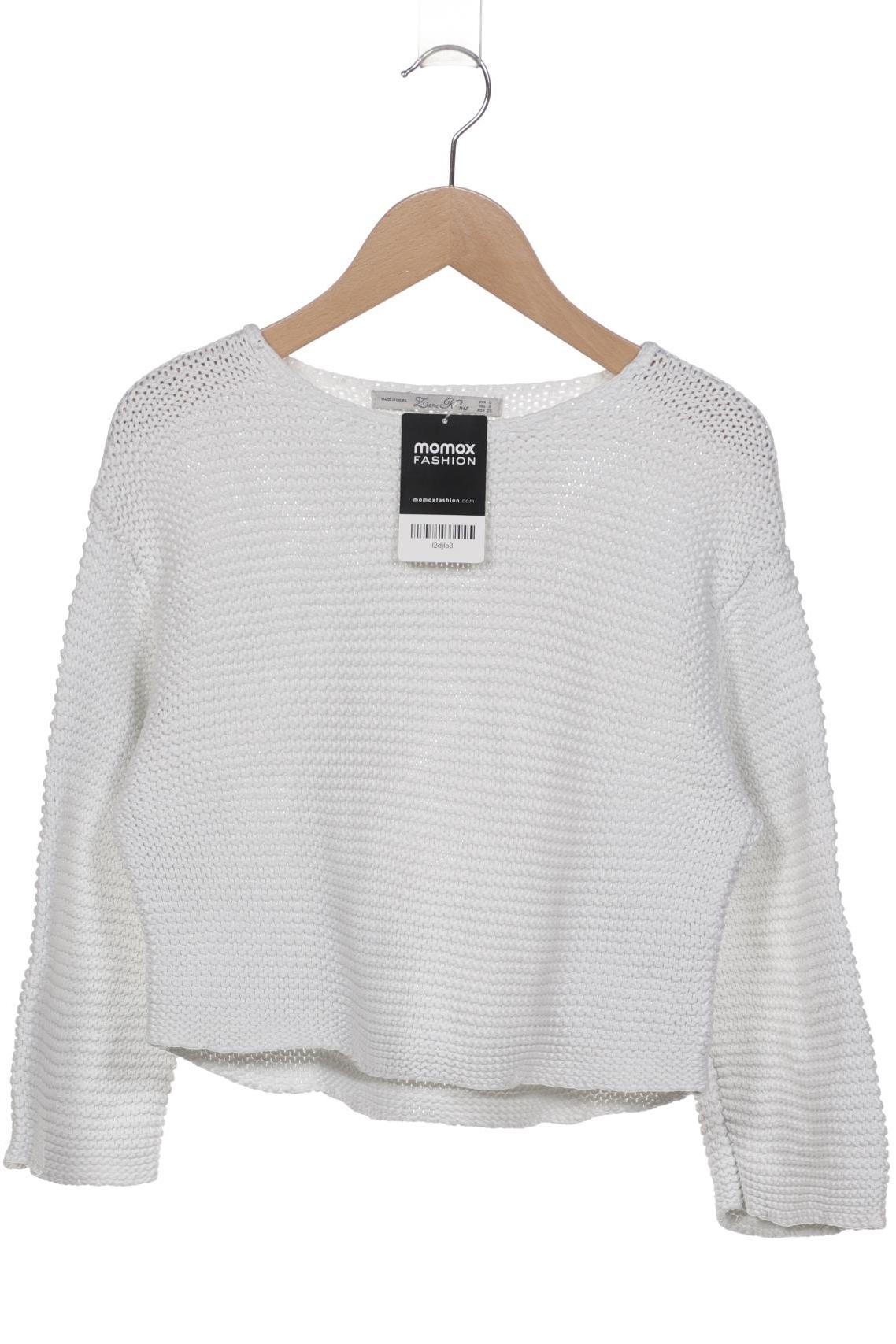 

Zara Damen Pullover, weiß, Gr. 36