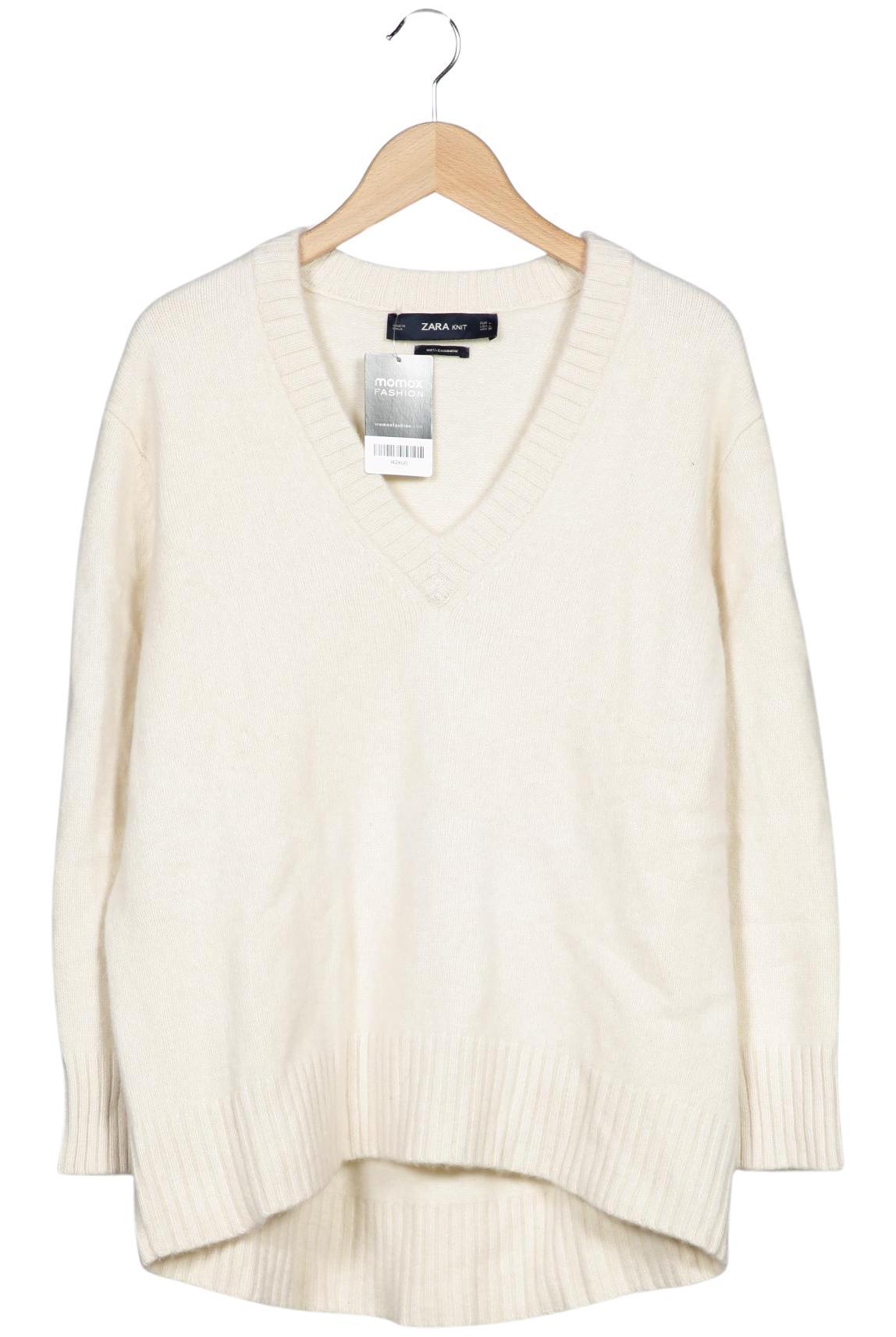

Zara Damen Pullover, cremeweiß, Gr. 42