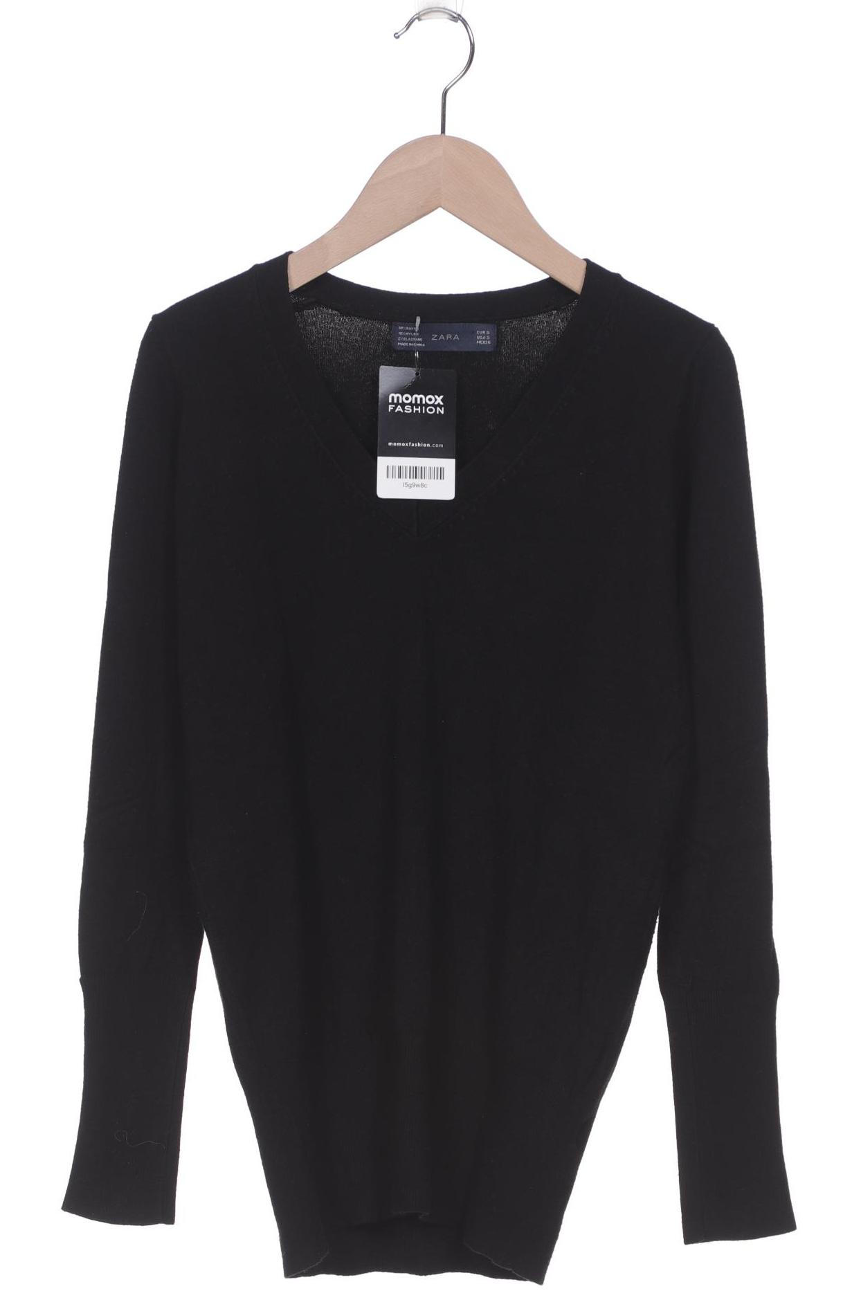 

ZARA Damen Pullover, schwarz