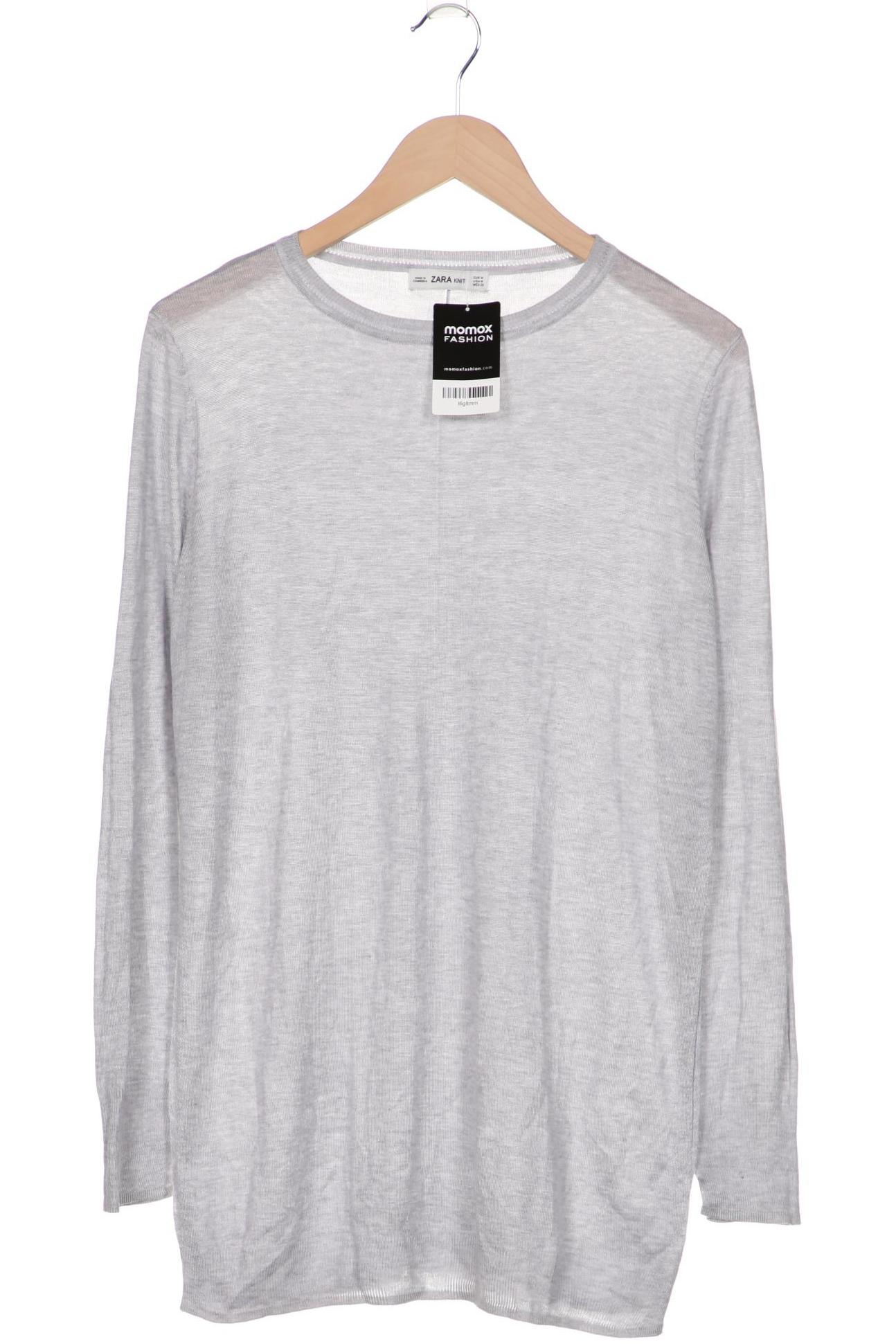 

ZARA Damen Pullover, grau