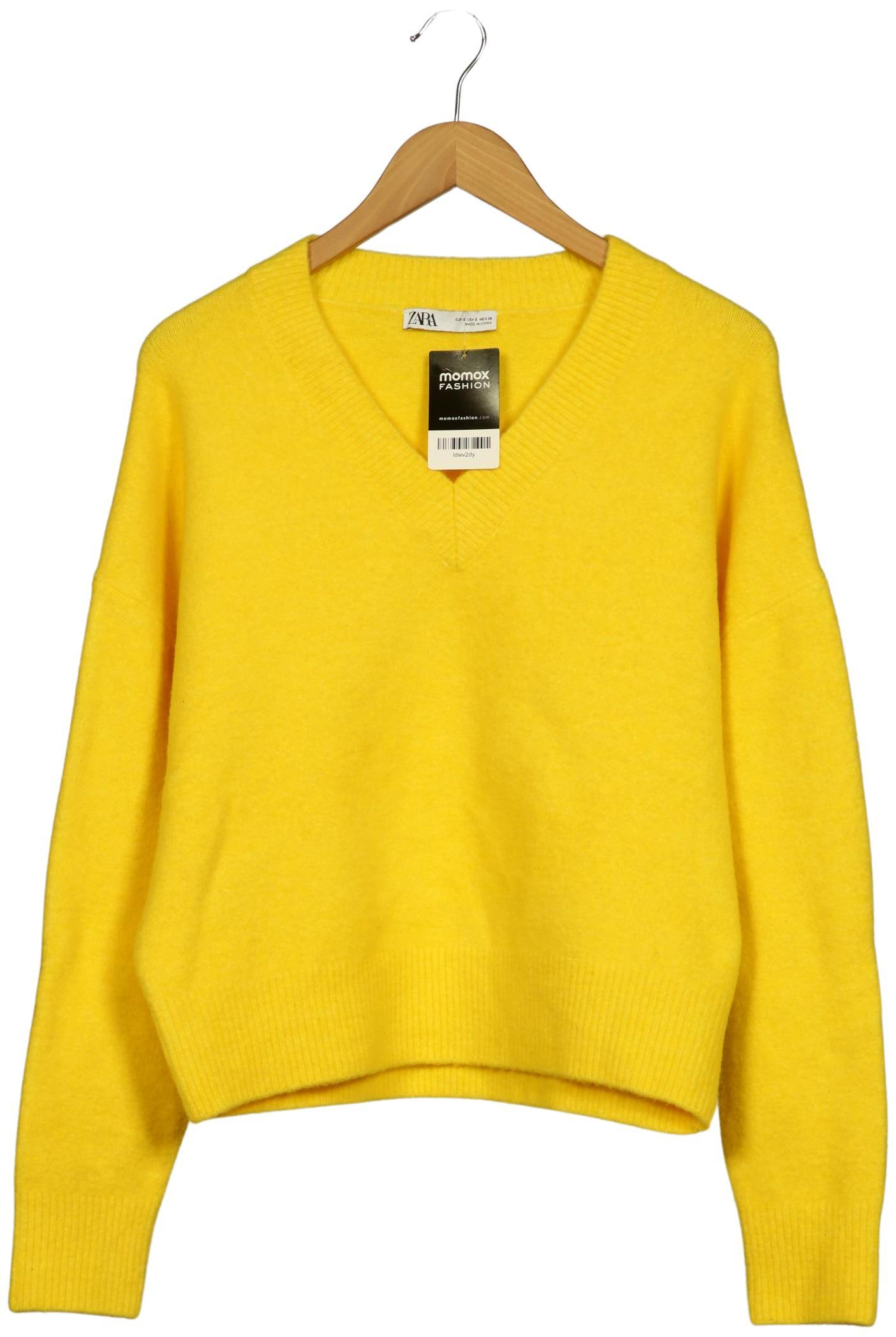 

Zara Damen Pullover, gelb, Gr. 36