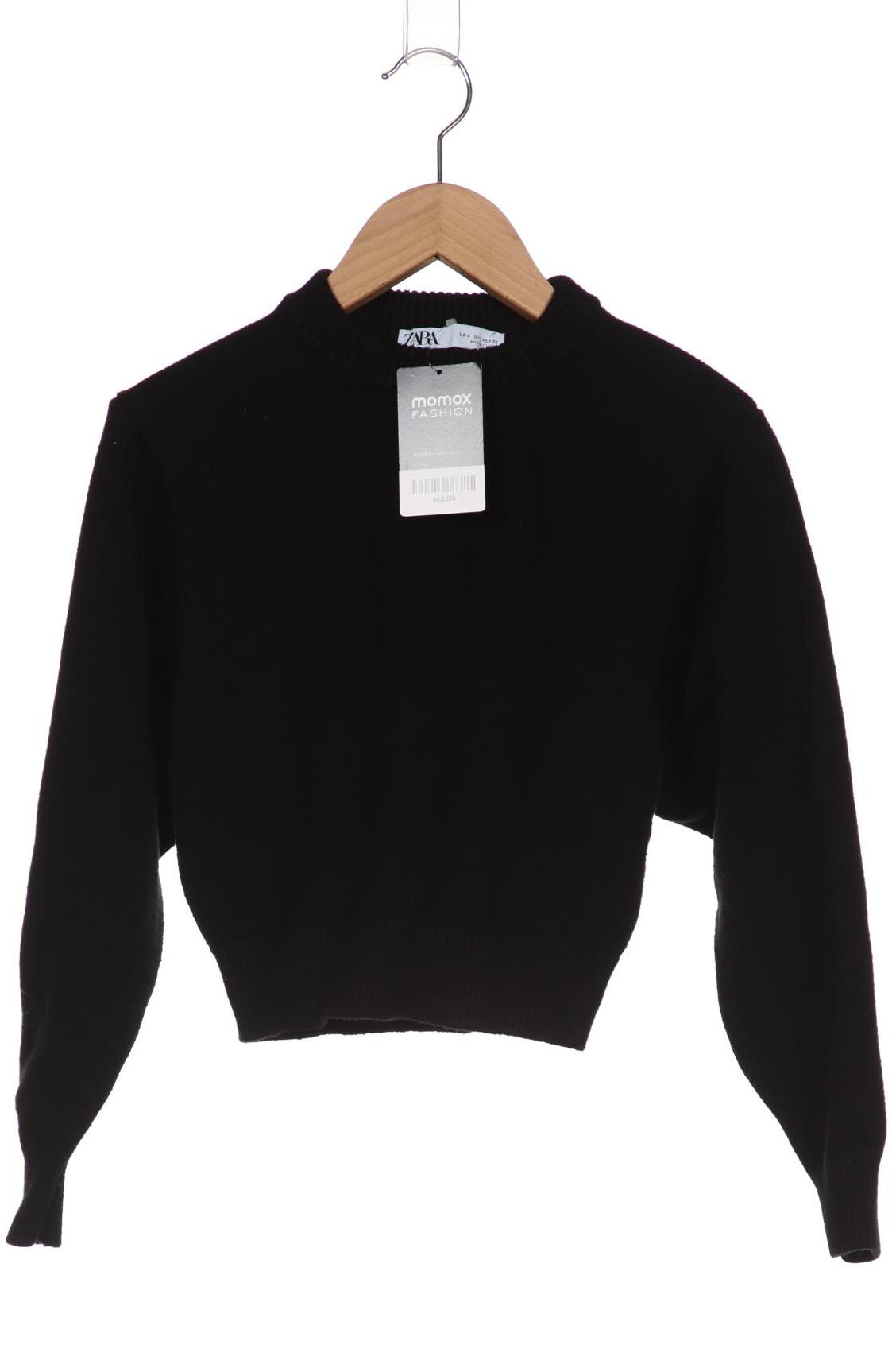 

ZARA Damen Pullover, schwarz