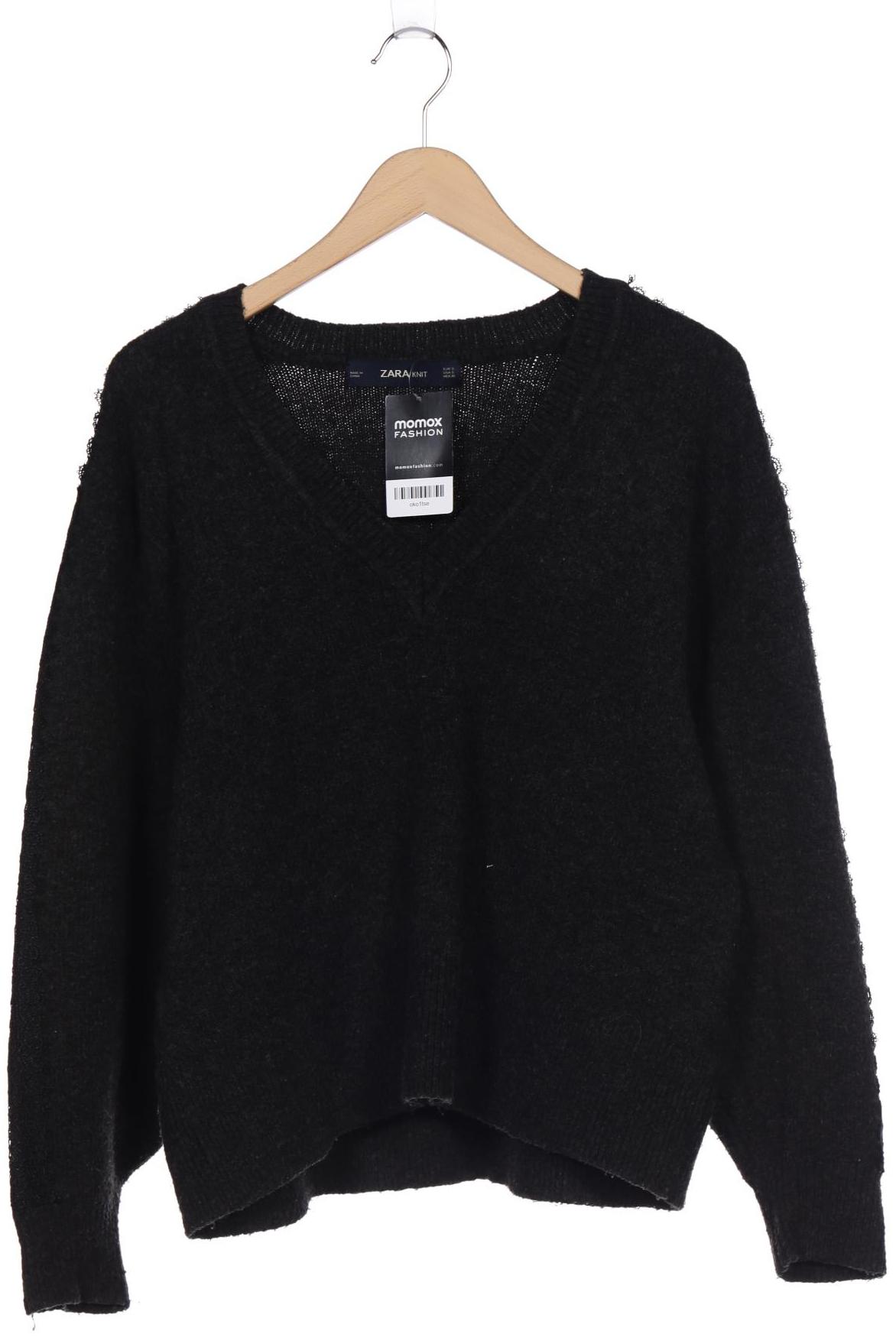 

ZARA Damen Pullover, schwarz