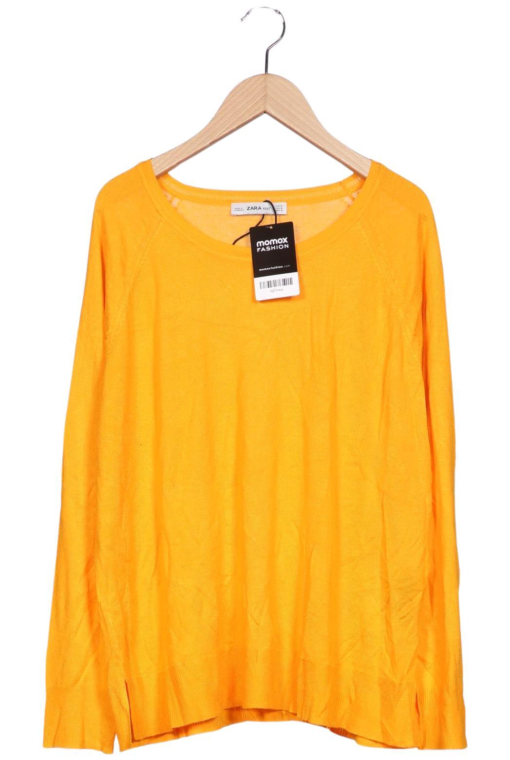 

Zara Damen Pullover, gelb, Gr. 44