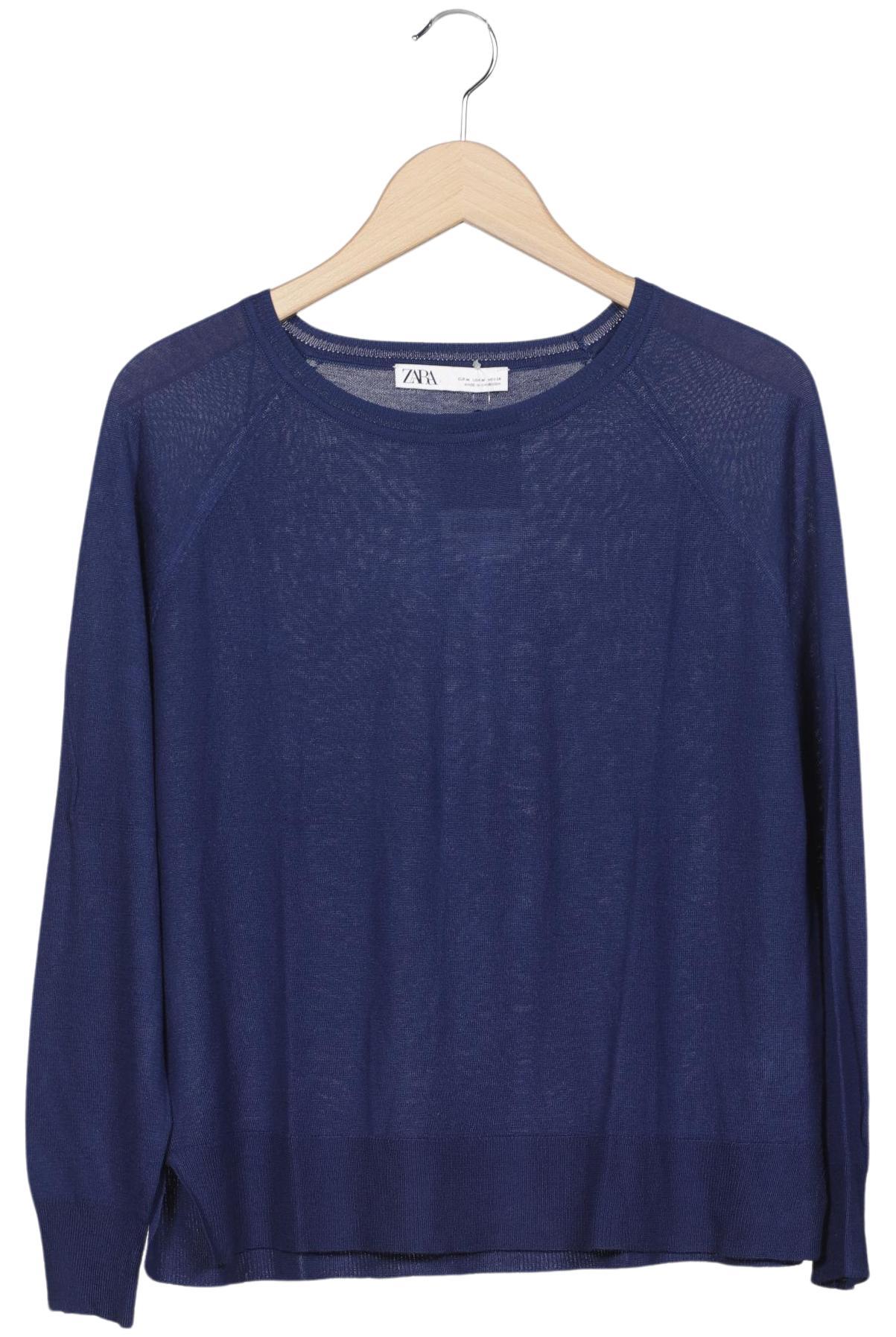 

Zara Damen Pullover, marineblau, Gr. 38