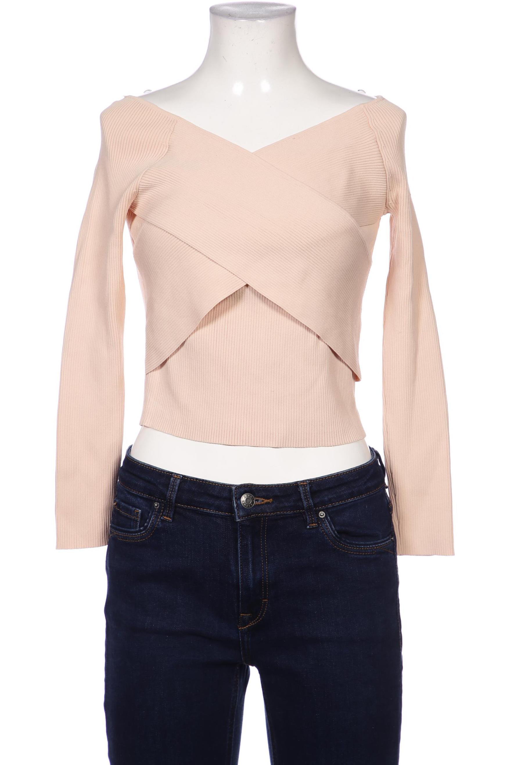 

ZARA Damen Pullover, beige
