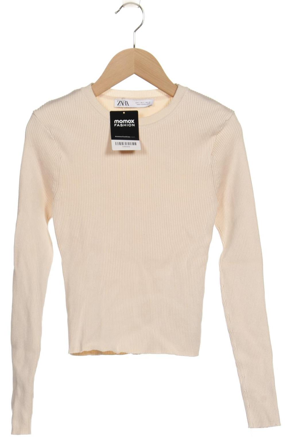 

Zara Damen Pullover, cremeweiß, Gr. 36