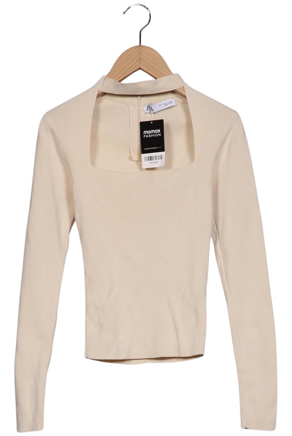 

Zara Damen Pullover, beige, Gr. 36