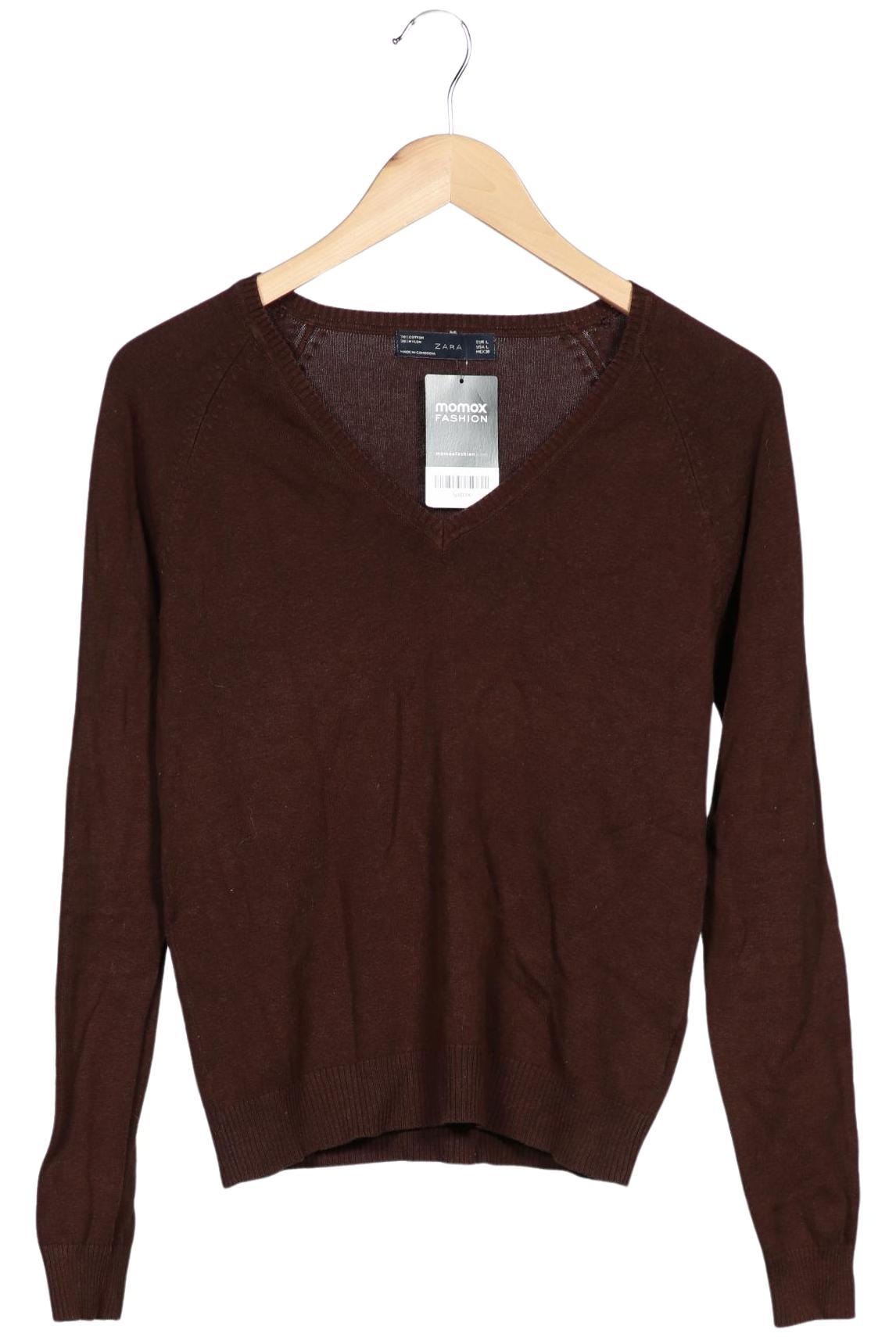 

Zara Damen Pullover, braun, Gr. 42