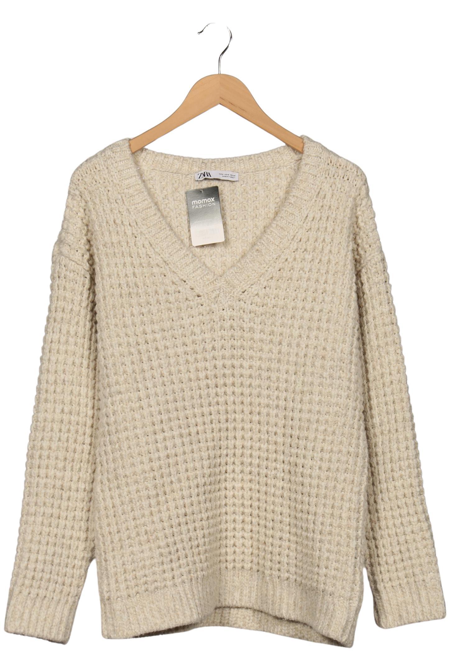 

Zara Damen Pullover, beige, Gr. 36
