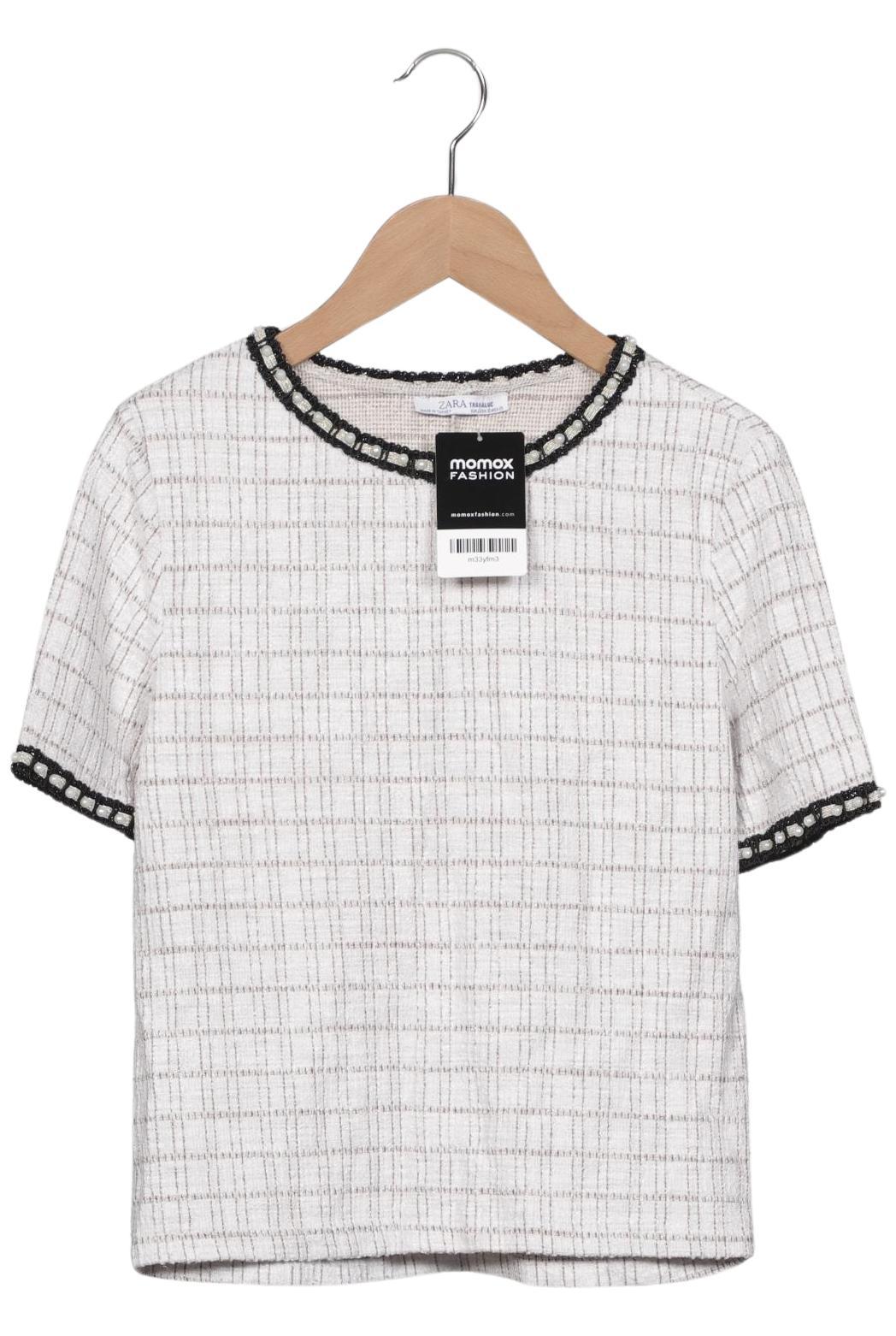 

Zara Damen Pullover, weiß, Gr. 36