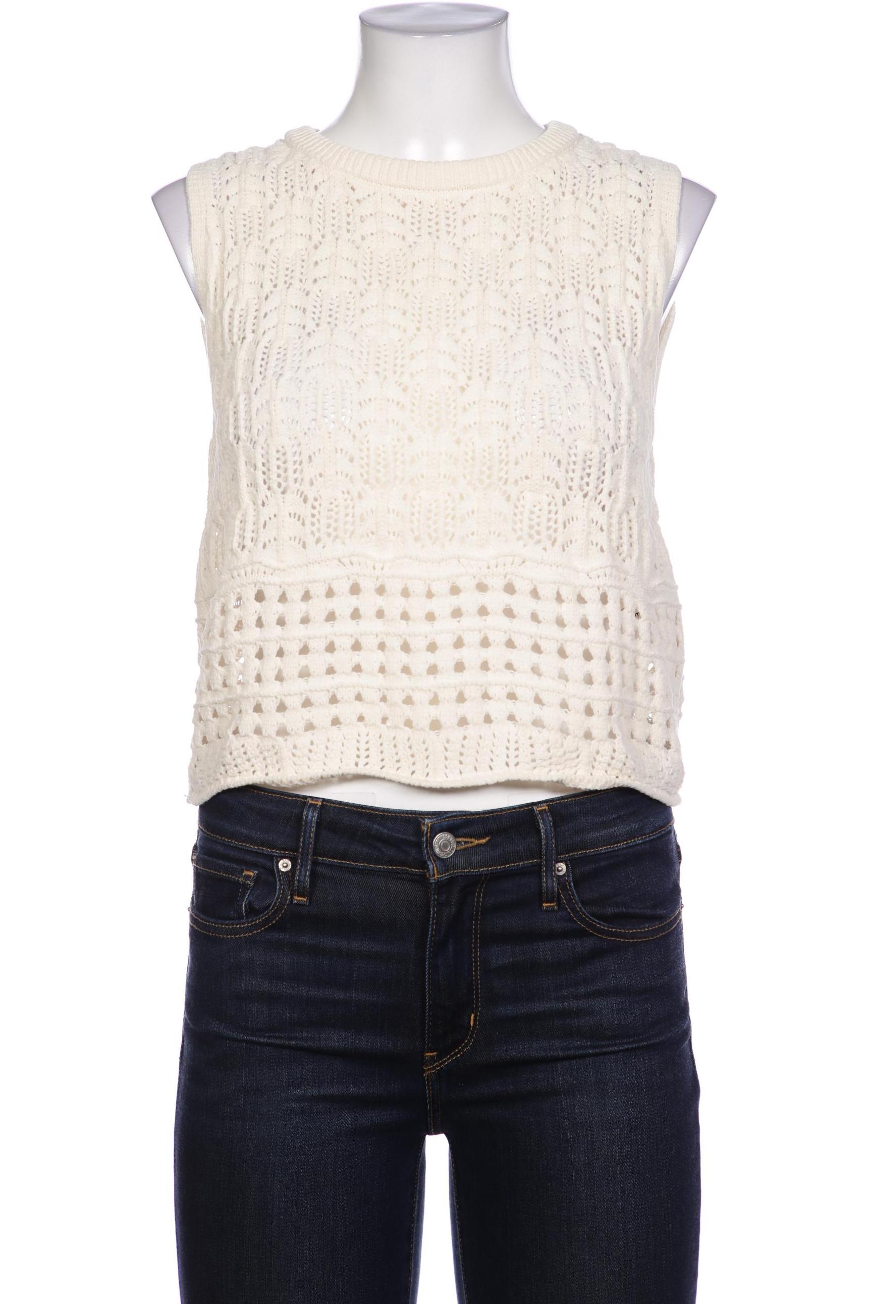 

Zara Damen Pullover, cremeweiß, Gr. 38