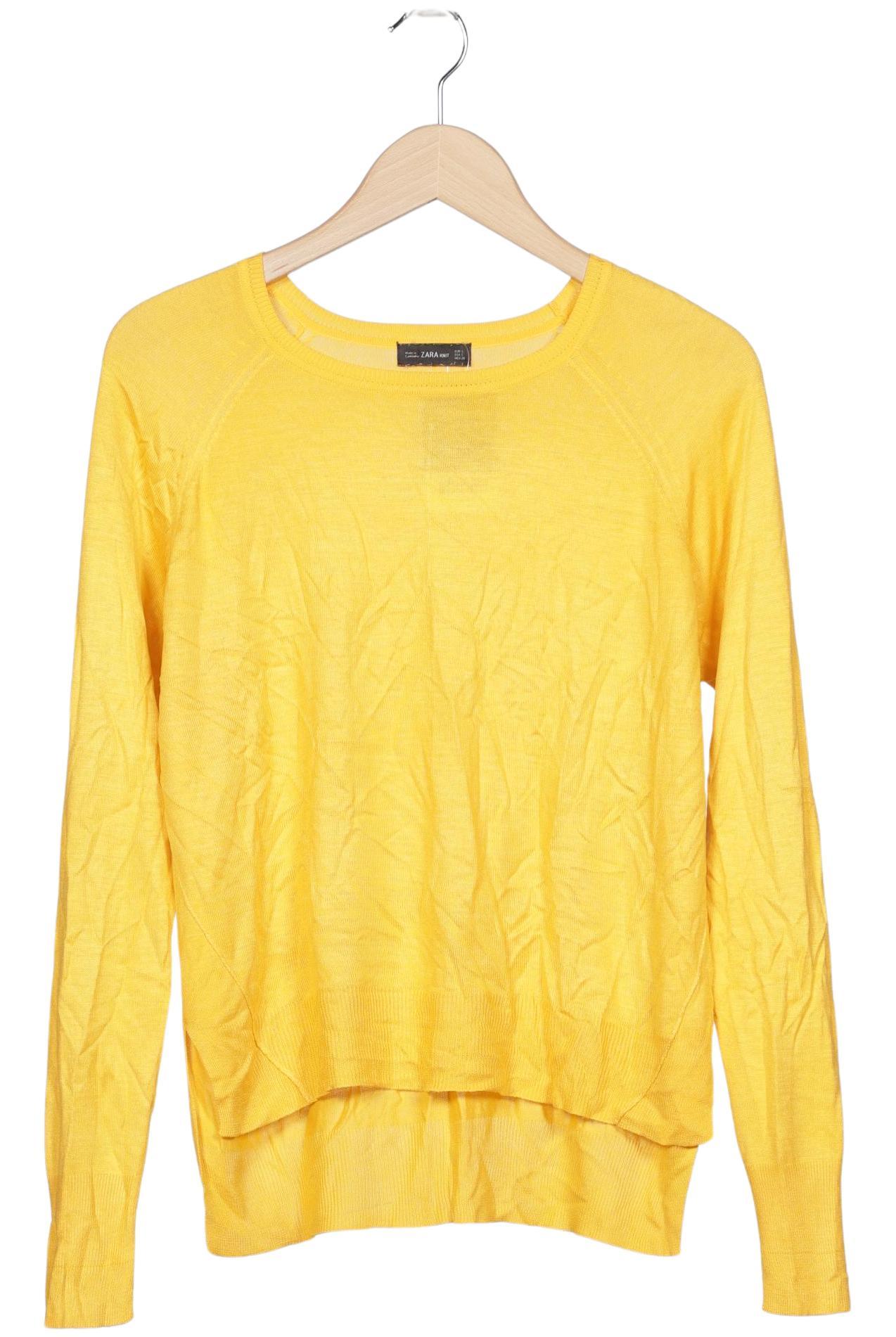

Zara Damen Pullover, gelb, Gr. 36