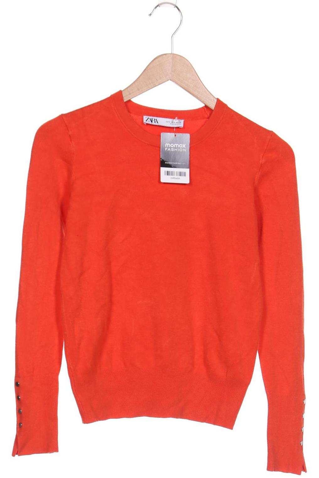 

ZARA Damen Pullover, orange