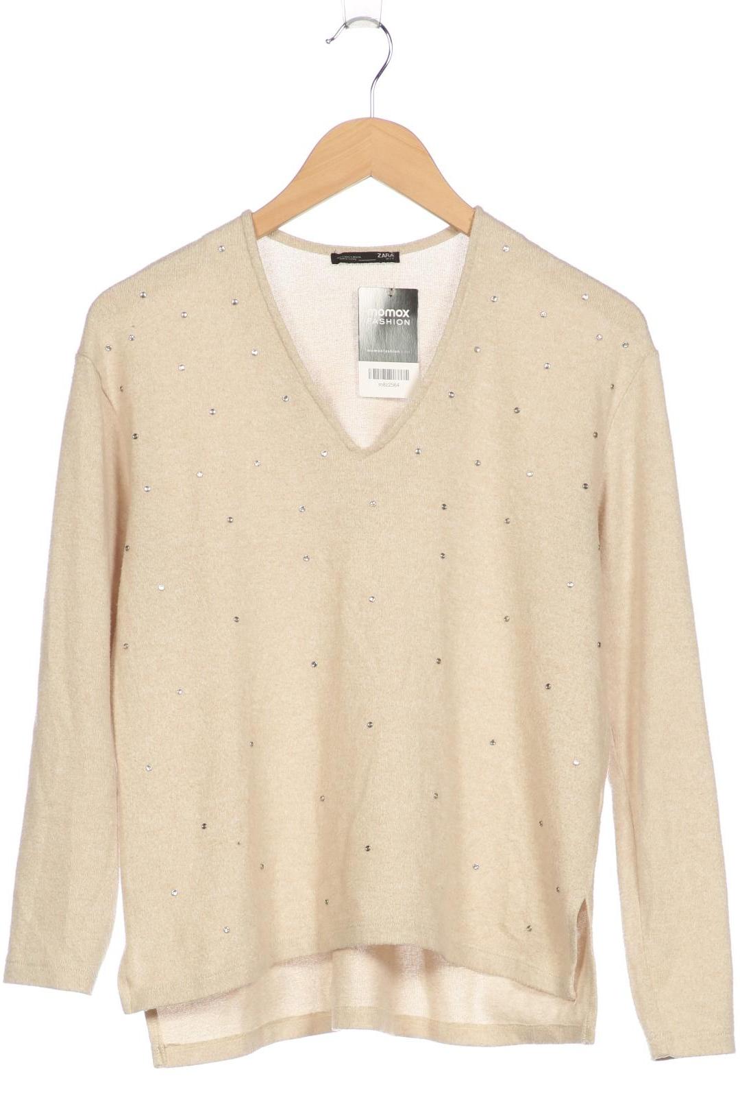 

Zara Damen Pullover, beige, Gr. 36