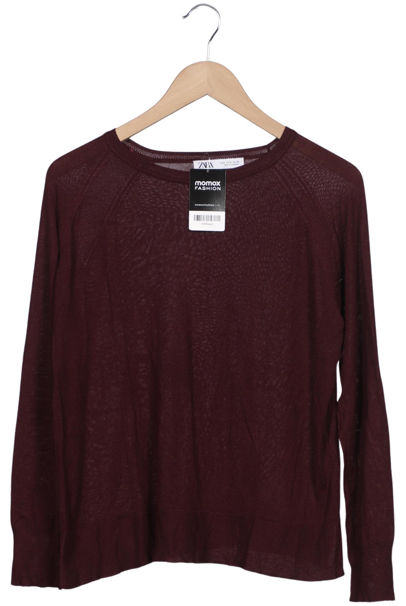 

Zara Damen Pullover, bordeaux, Gr. 38