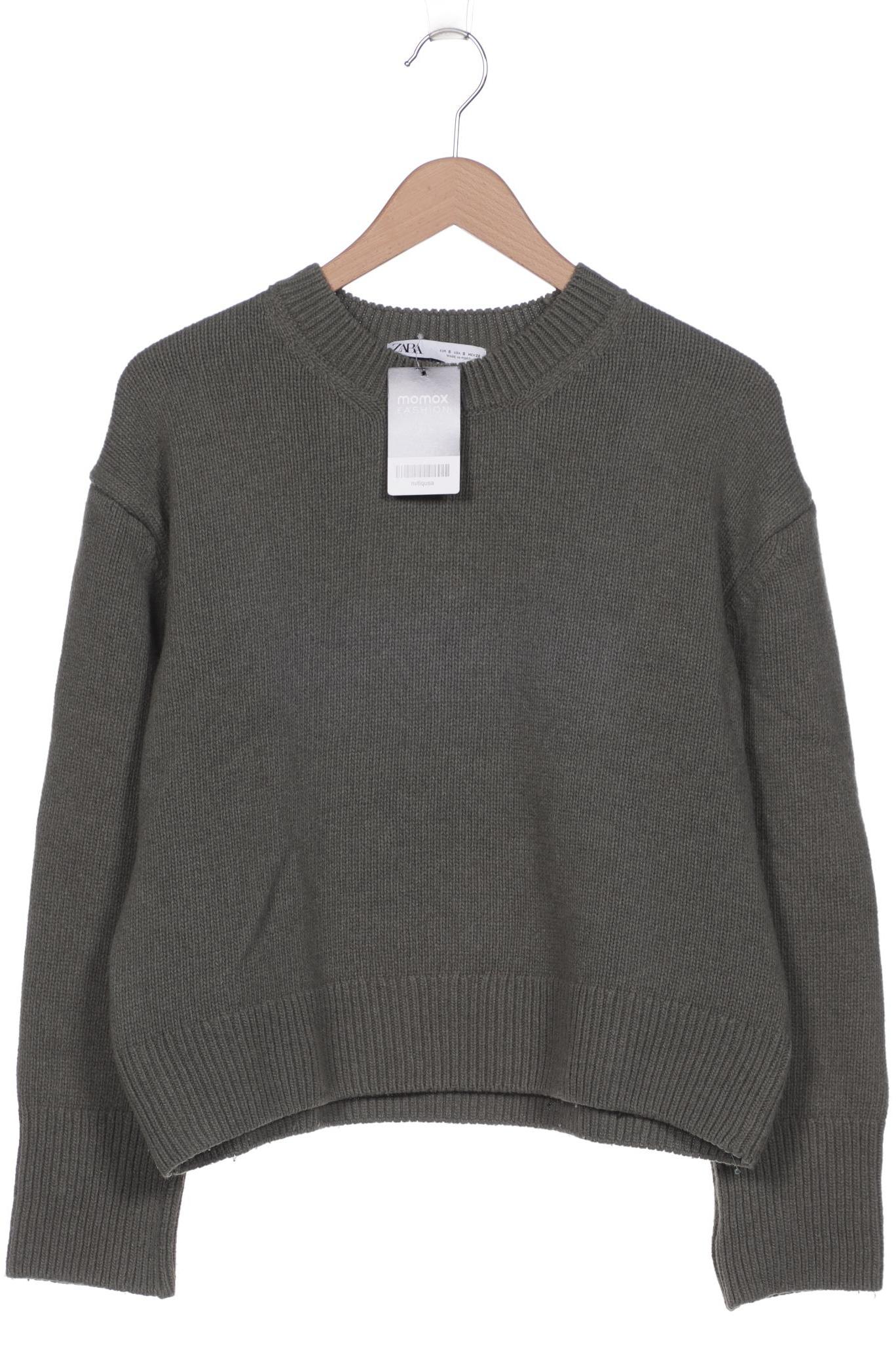 

ZARA Damen Pullover, grün