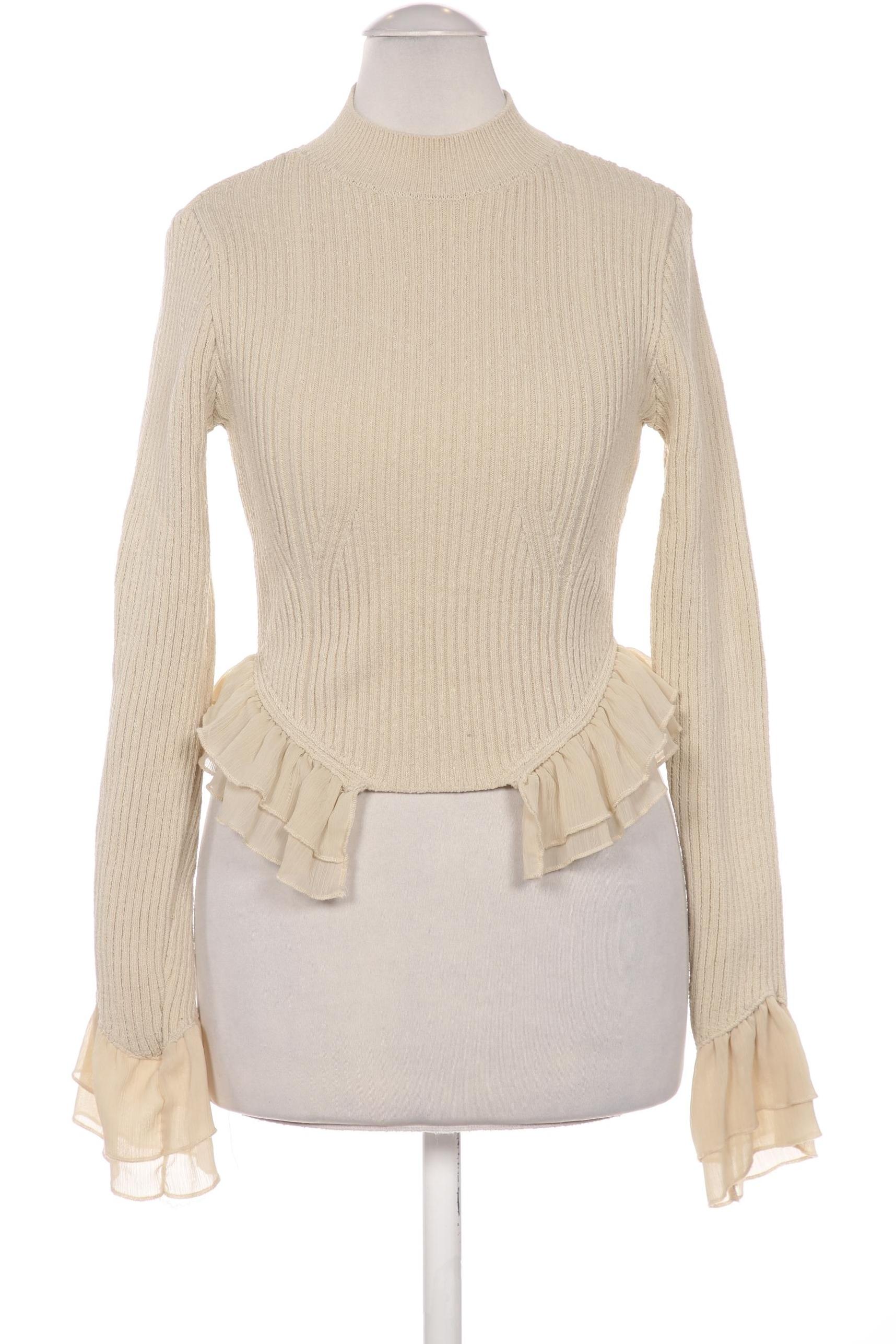 

Zara Damen Pullover, cremeweiß, Gr. 36