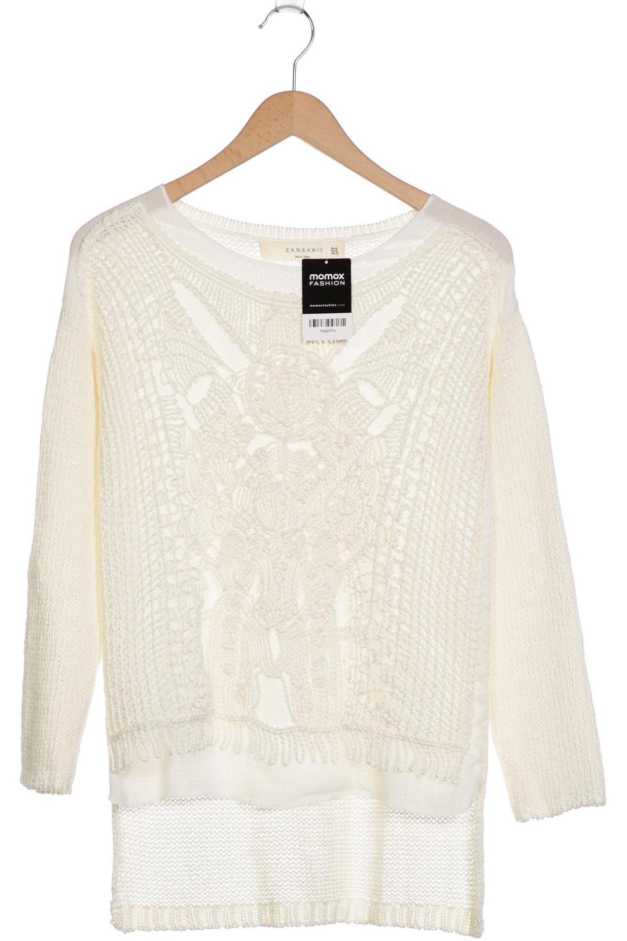 

Zara Damen Pullover, cremeweiß, Gr. 38