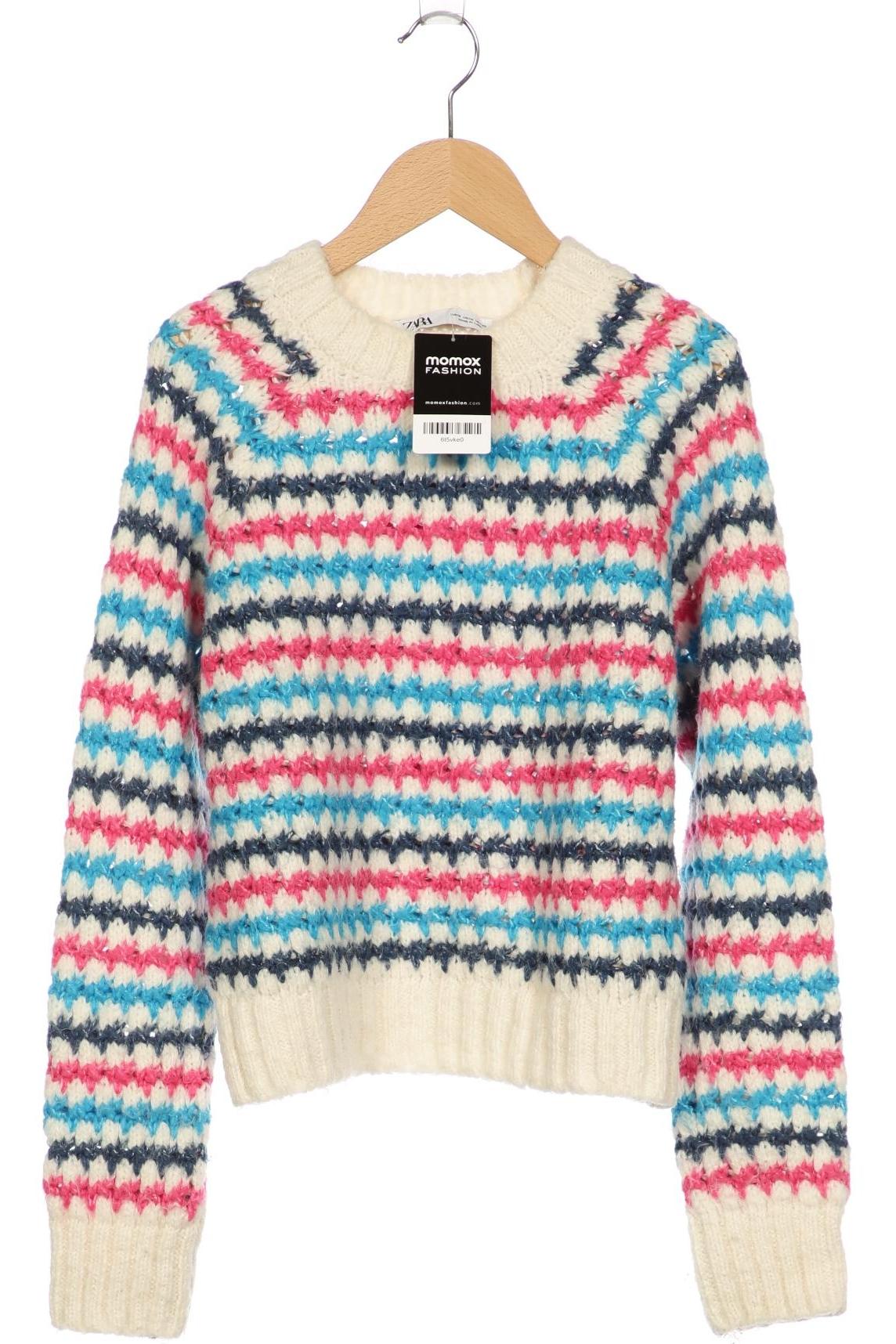 

Zara Damen Pullover, weiß, Gr. 36