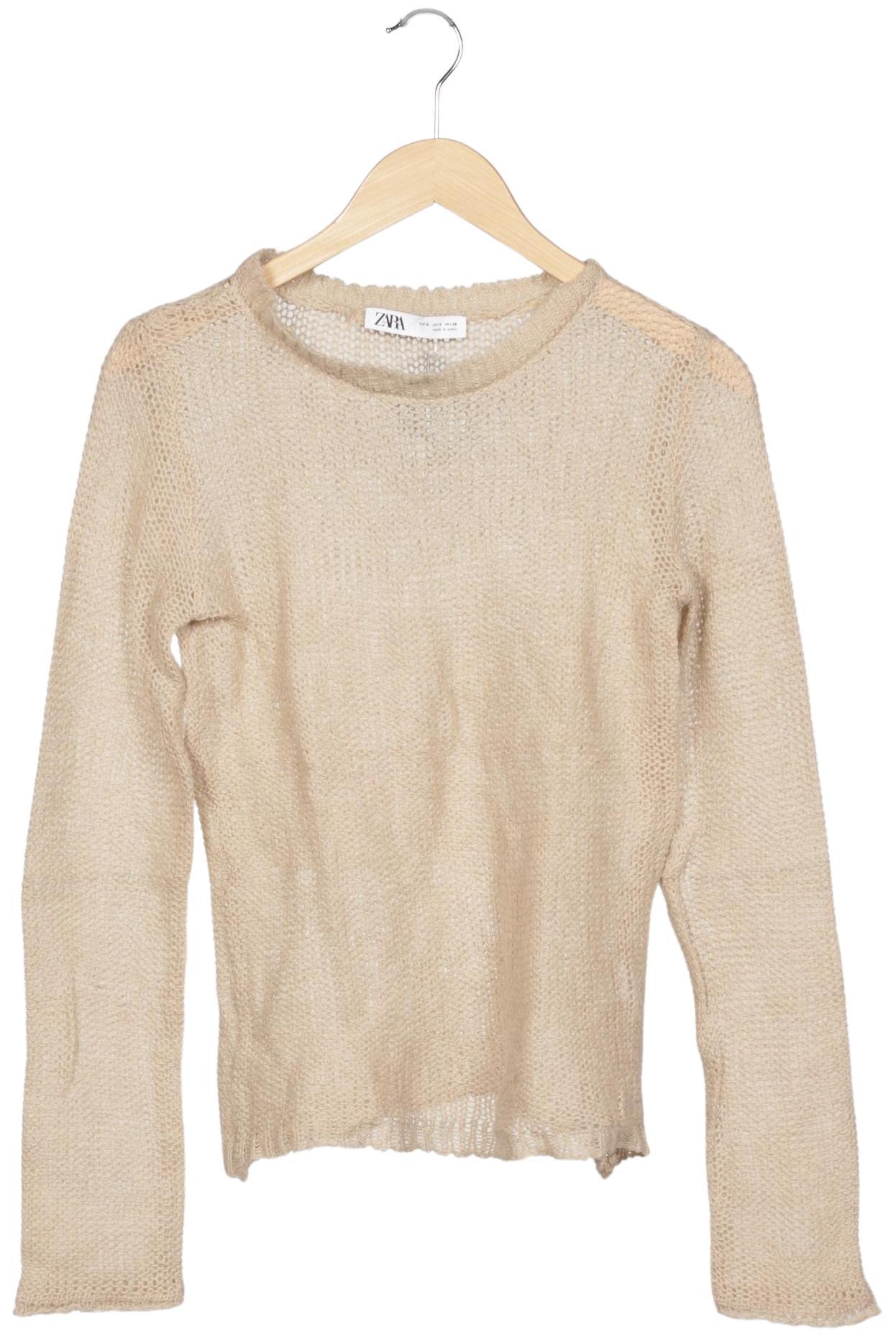 

Zara Damen Pullover, beige, Gr. 36