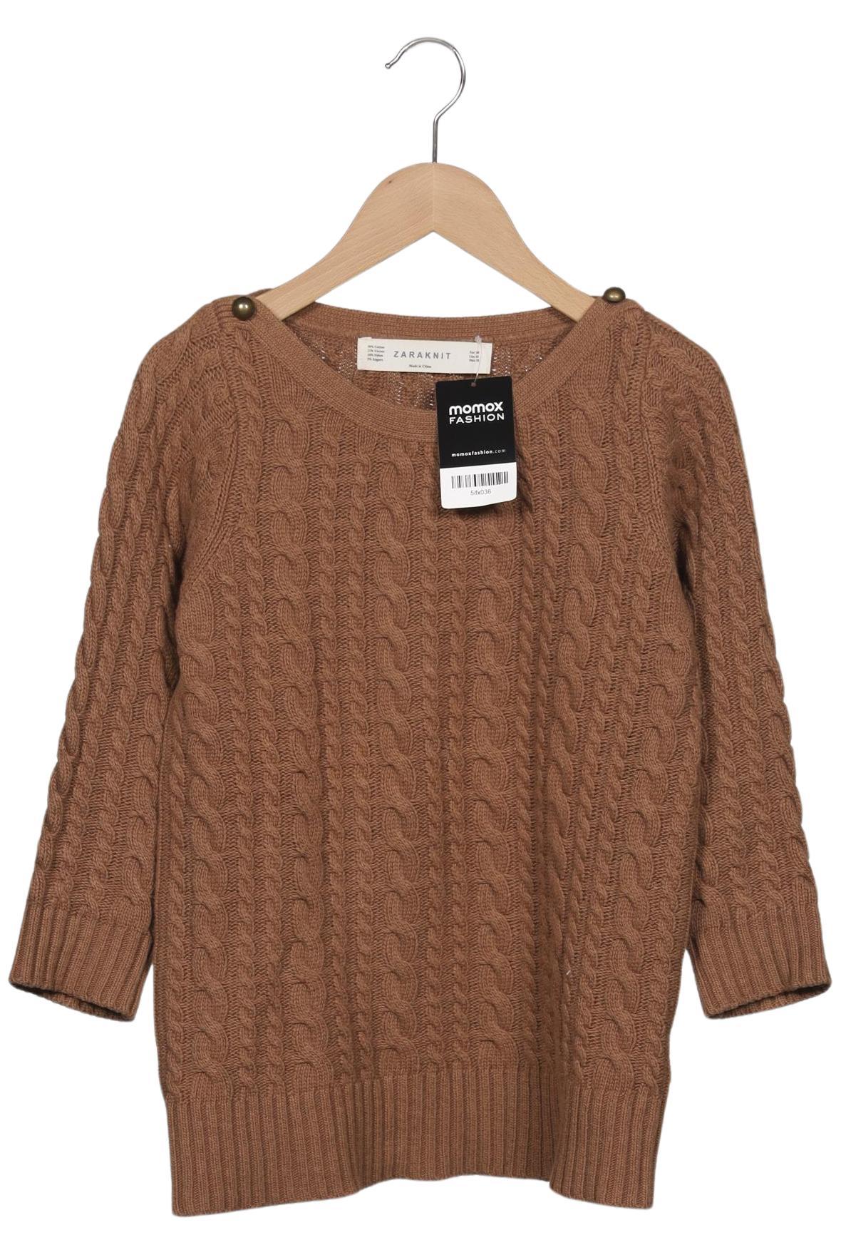 

Zara Damen Pullover, braun, Gr. 38