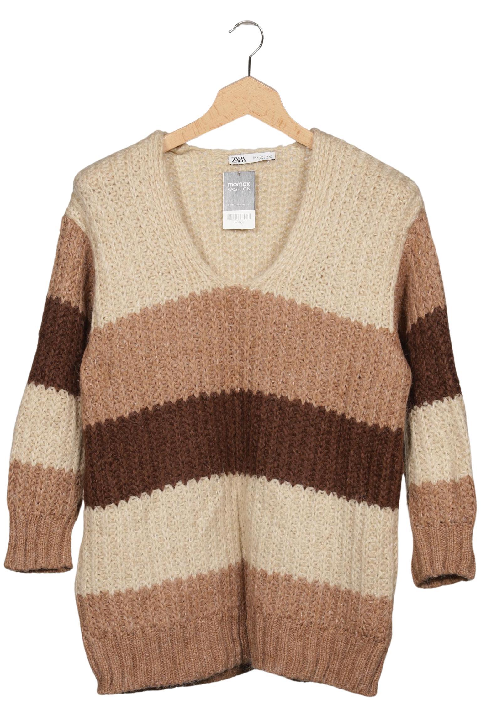 

Zara Damen Pullover, beige, Gr. 42