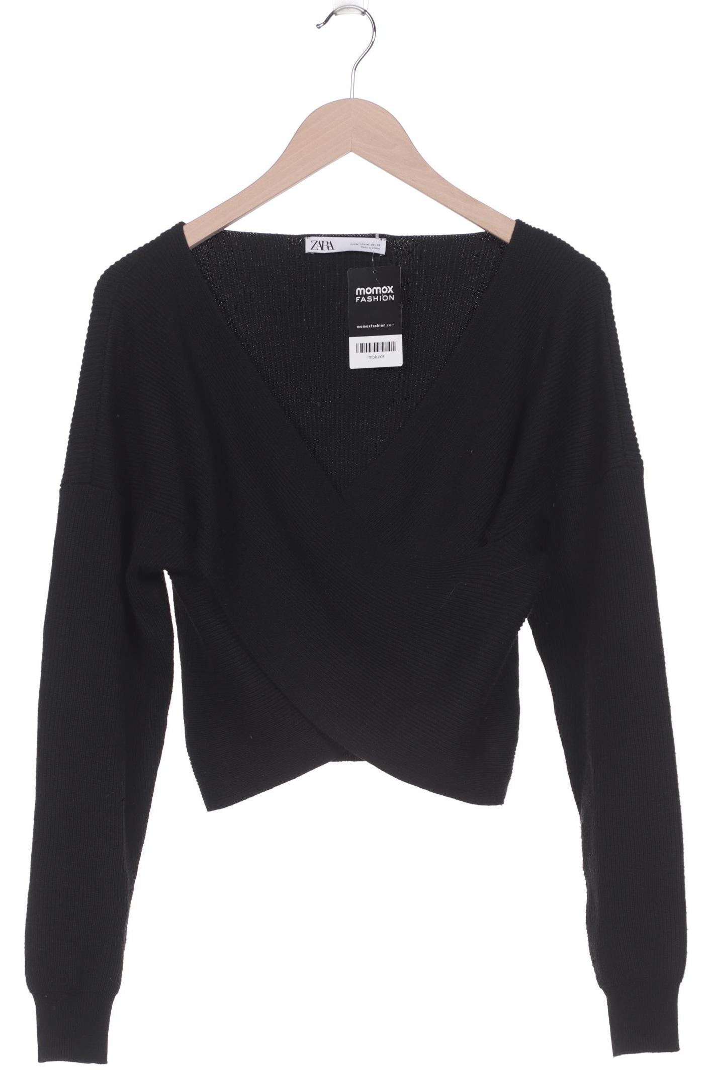 

ZARA Damen Pullover, schwarz