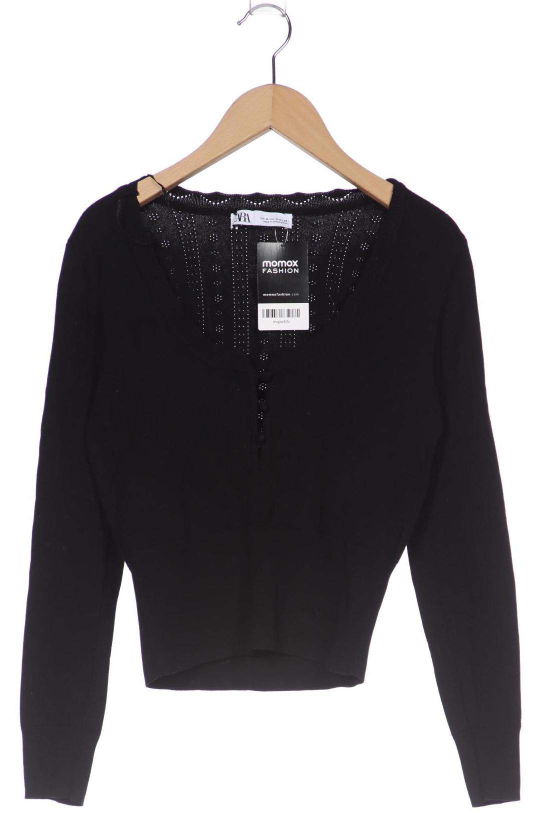 

ZARA Damen Pullover, schwarz