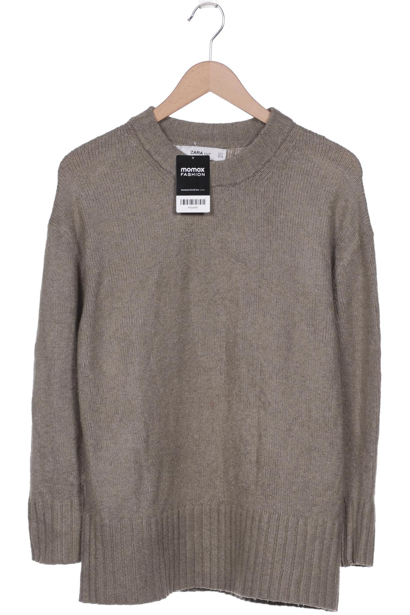 

ZARA Damen Pullover, grün