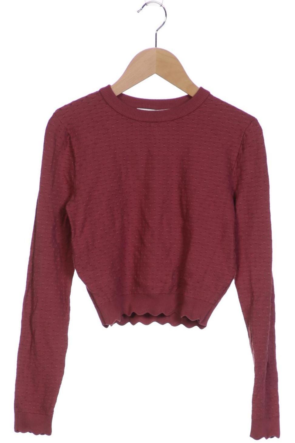 

Zara Damen Pullover, bordeaux, Gr. 36