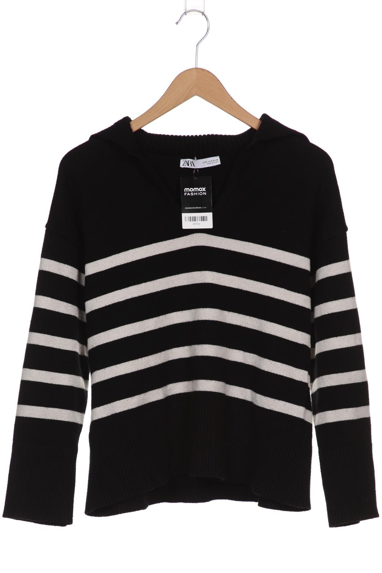 

ZARA Damen Pullover, schwarz