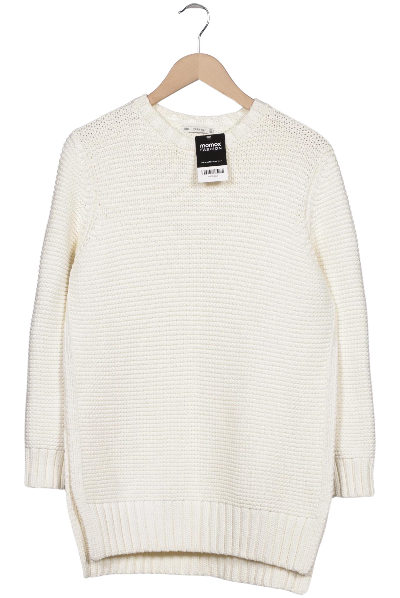 

Zara Damen Pullover, cremeweiß, Gr. 38