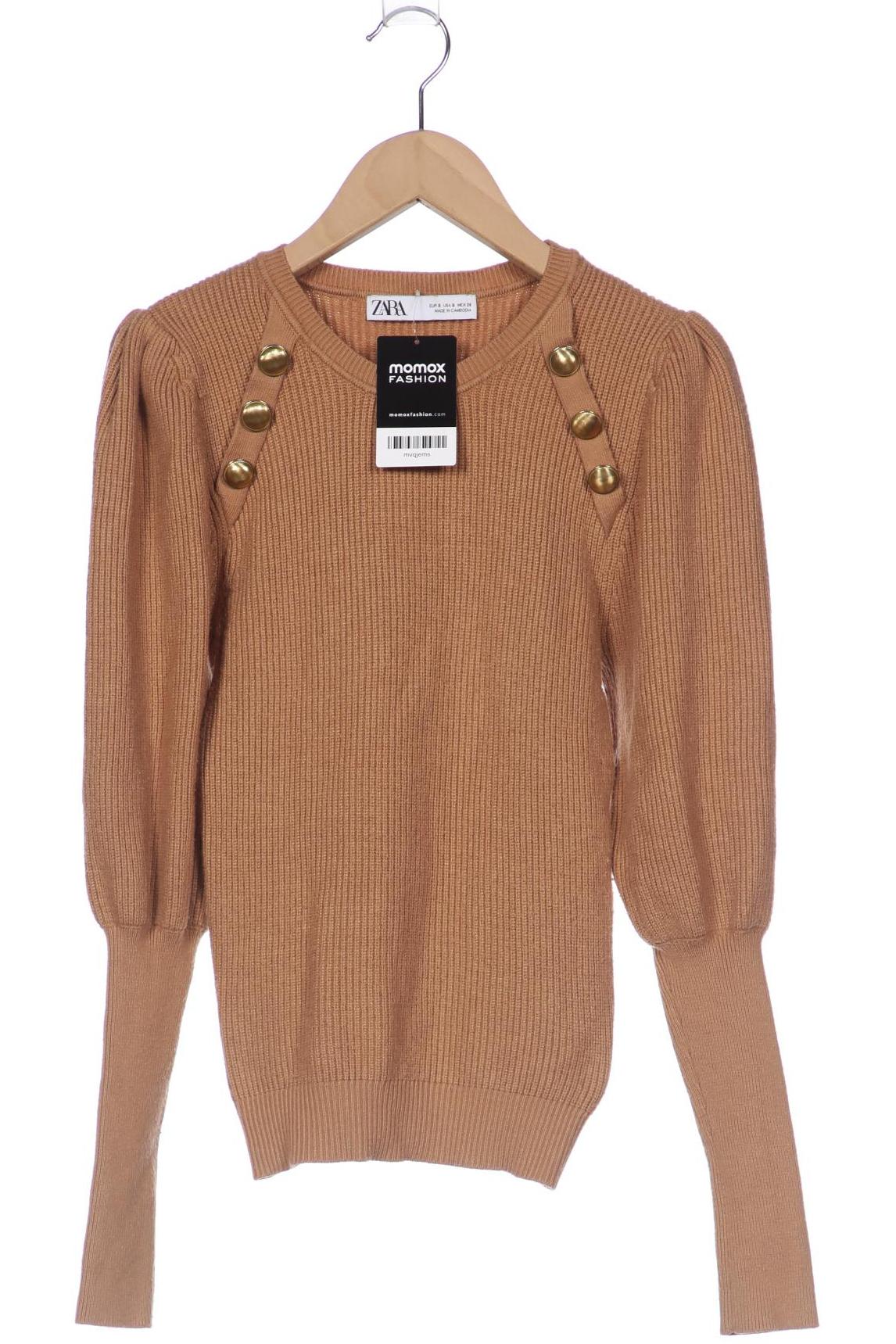 

ZARA Damen Pullover, beige