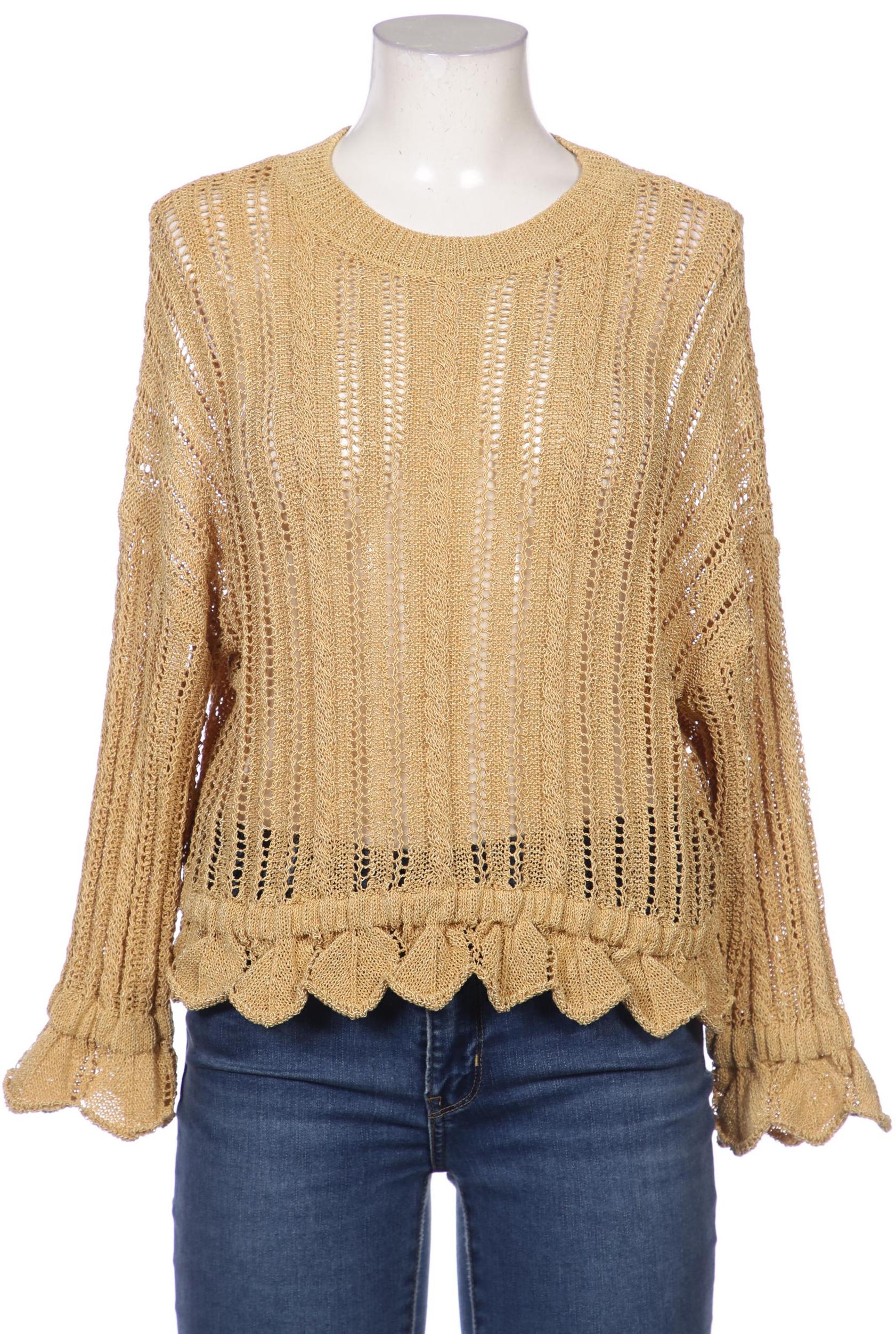 

ZARA Damen Pullover, beige