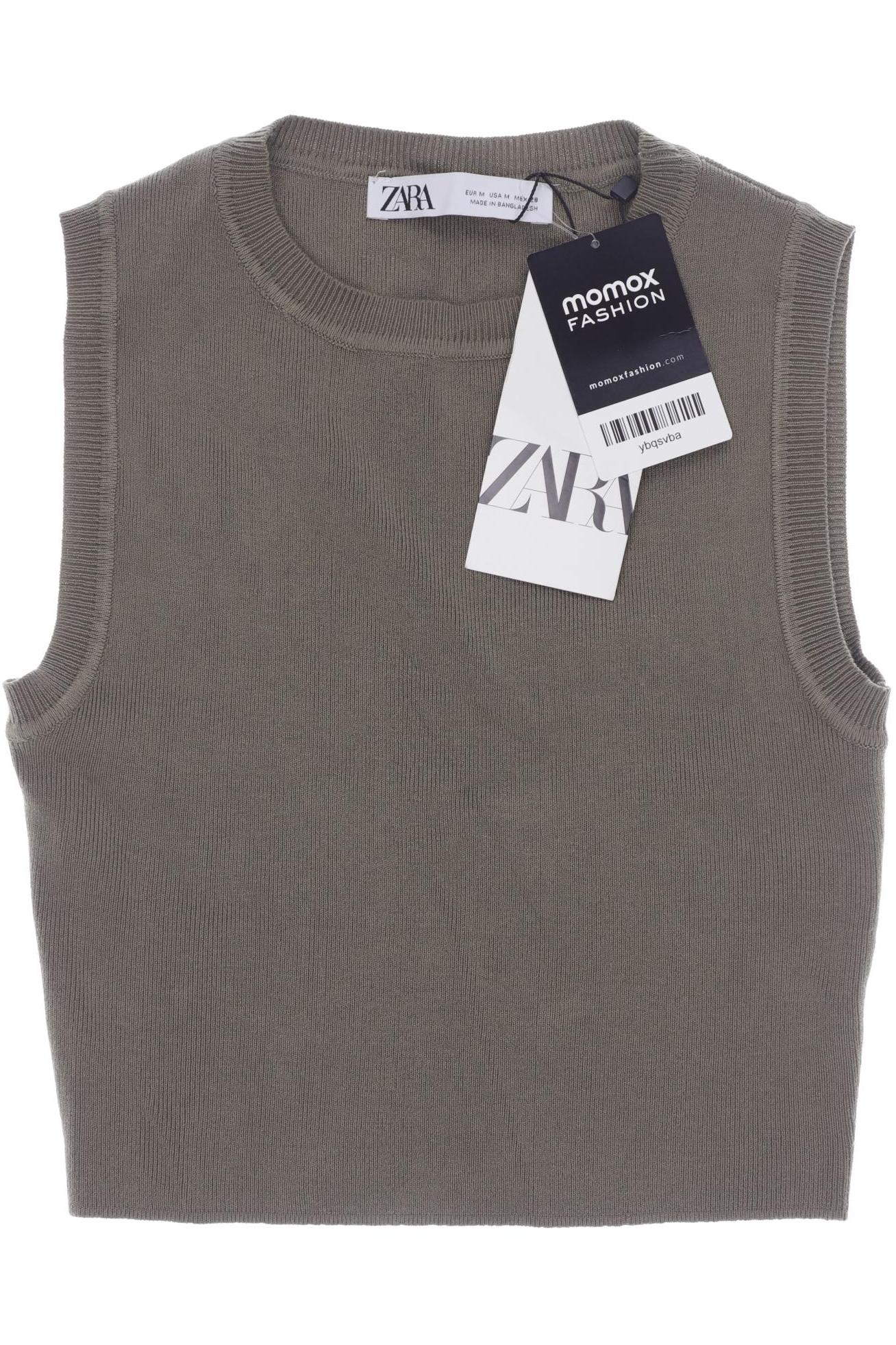 

ZARA Damen Pullover, grün
