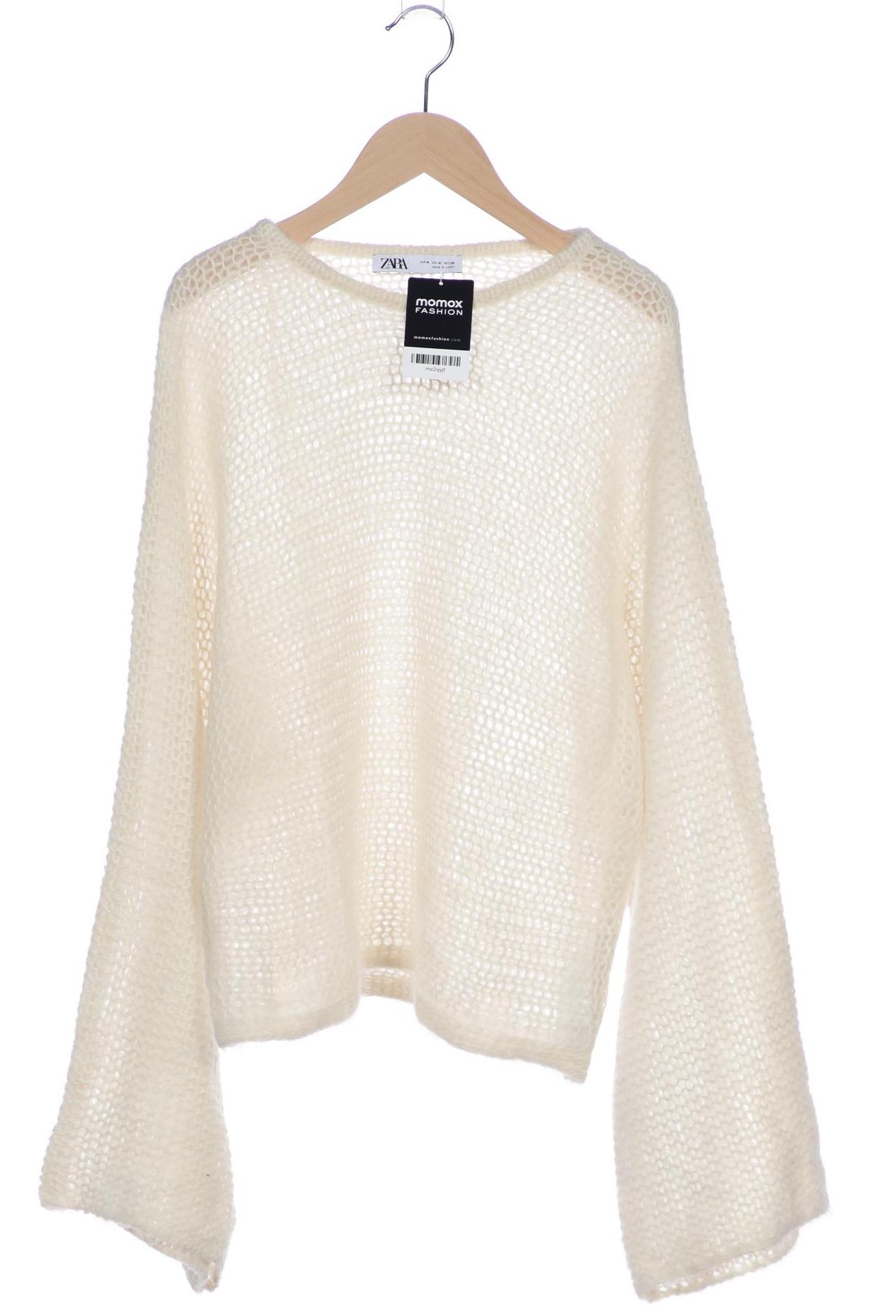 

Zara Damen Pullover, cremeweiß, Gr. 38