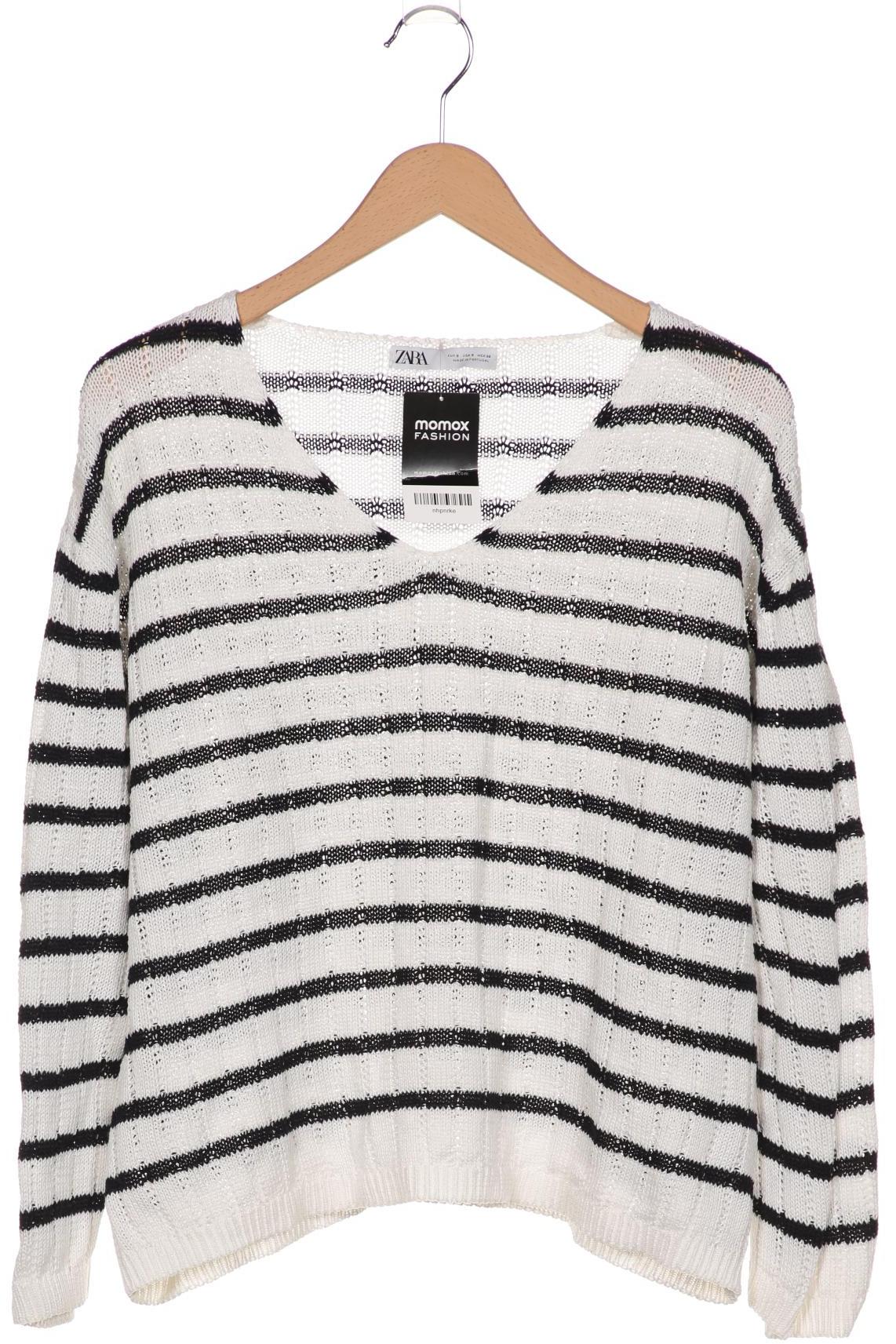 

Zara Damen Pullover, weiß, Gr. 36