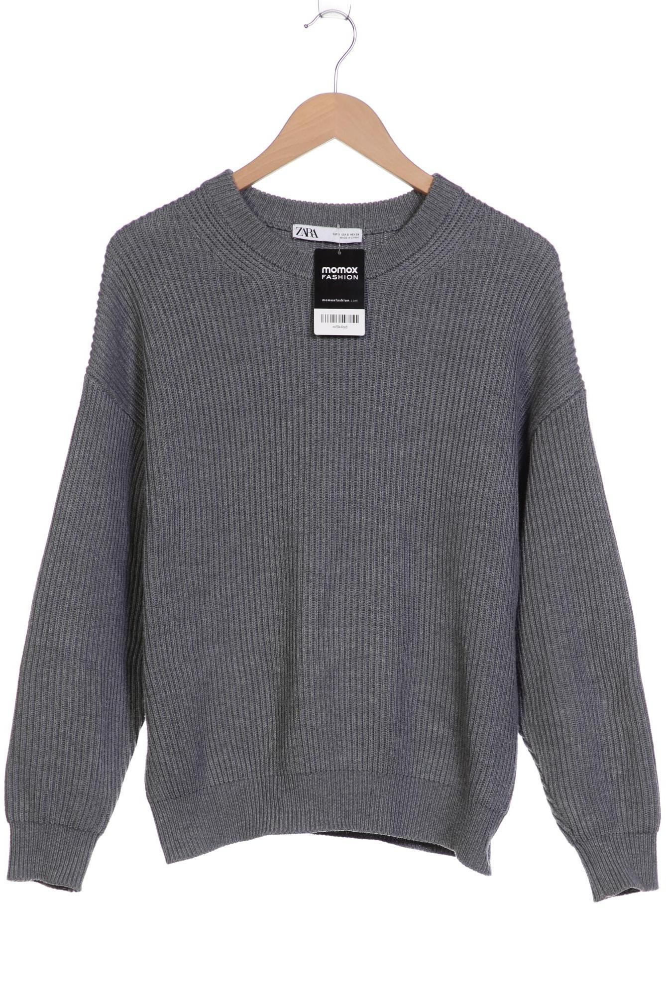 

ZARA Damen Pullover, grau