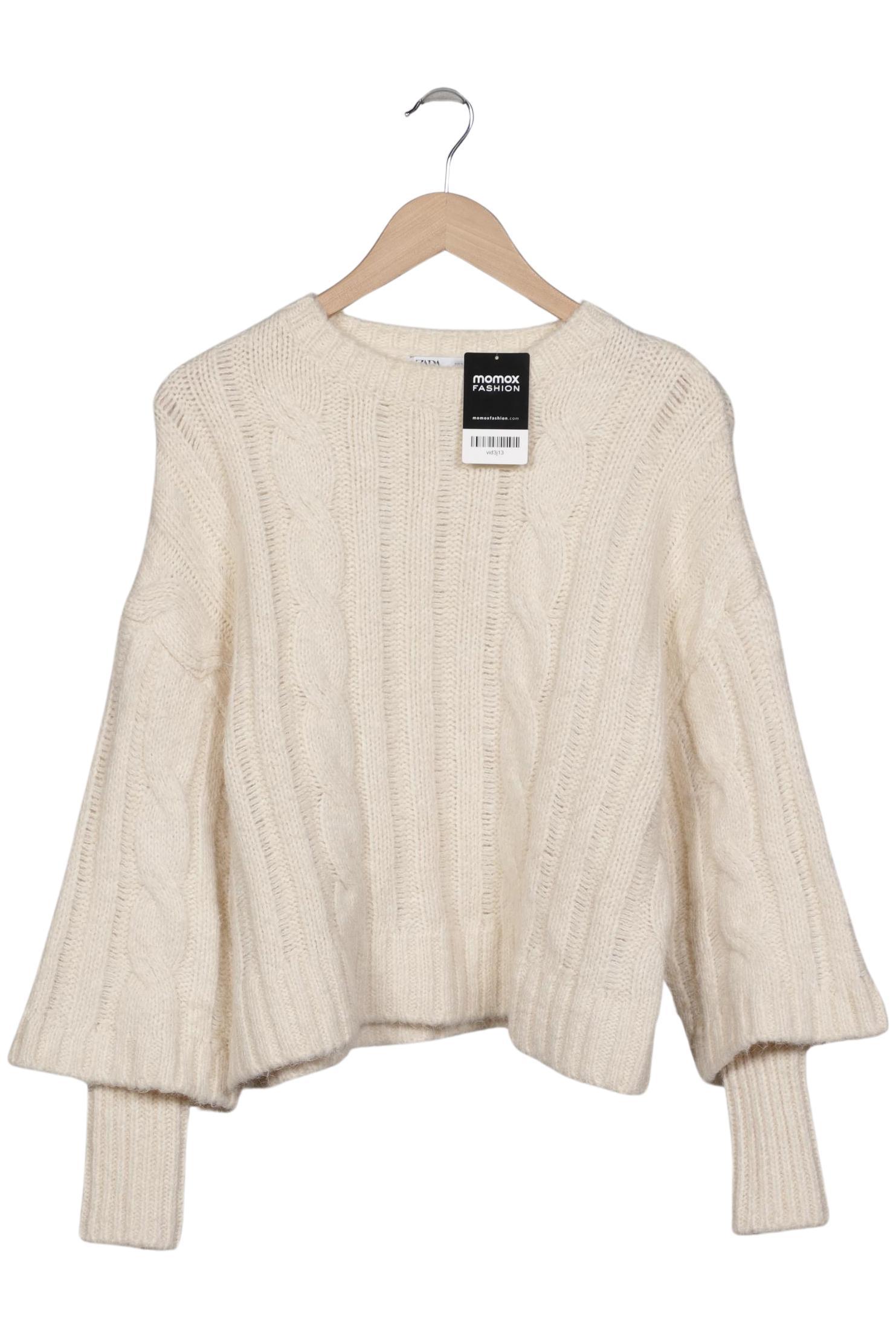 

Zara Damen Pullover, cremeweiß, Gr. 36
