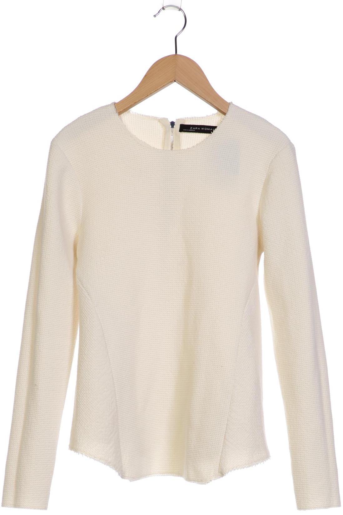 

Zara Damen Pullover, cremeweiß, Gr. 38