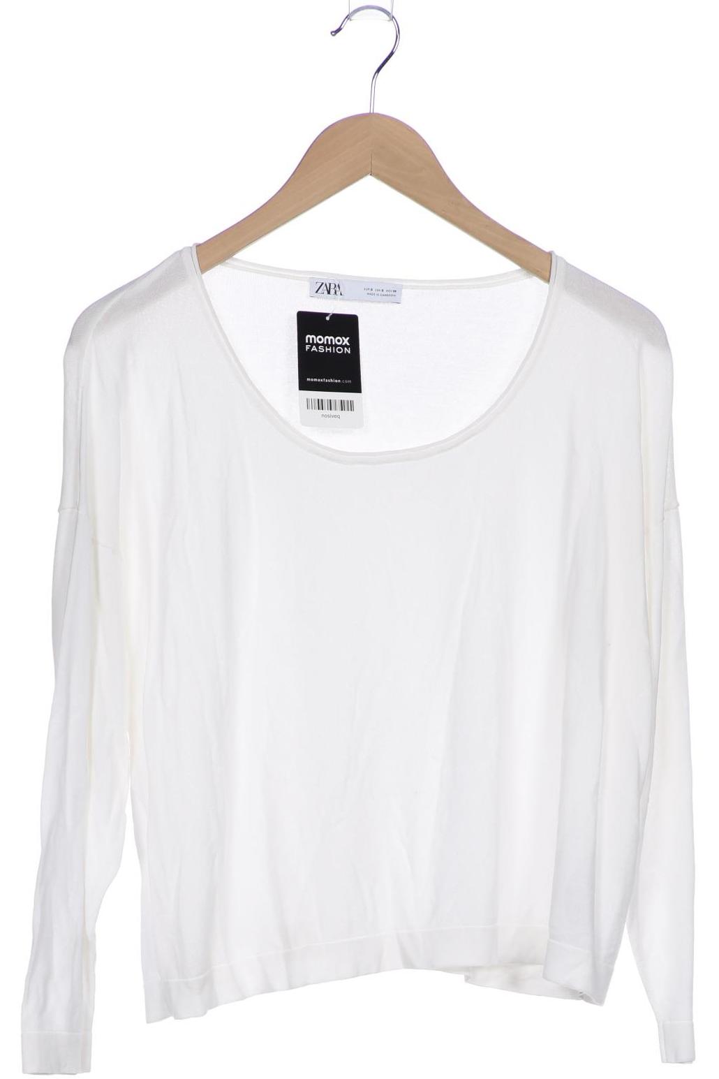 

Zara Damen Pullover, weiß, Gr. 36