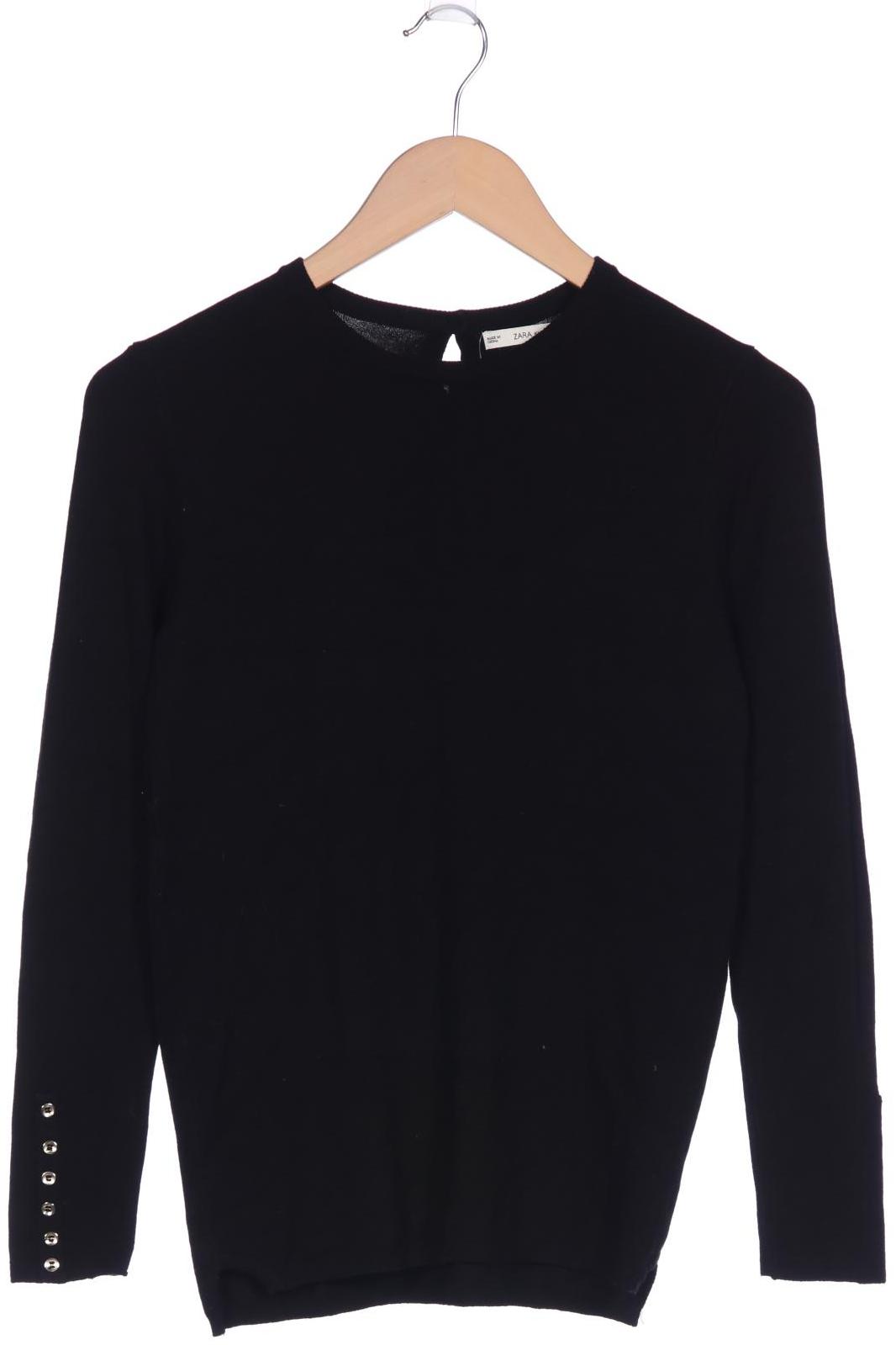 

ZARA Damen Pullover, schwarz